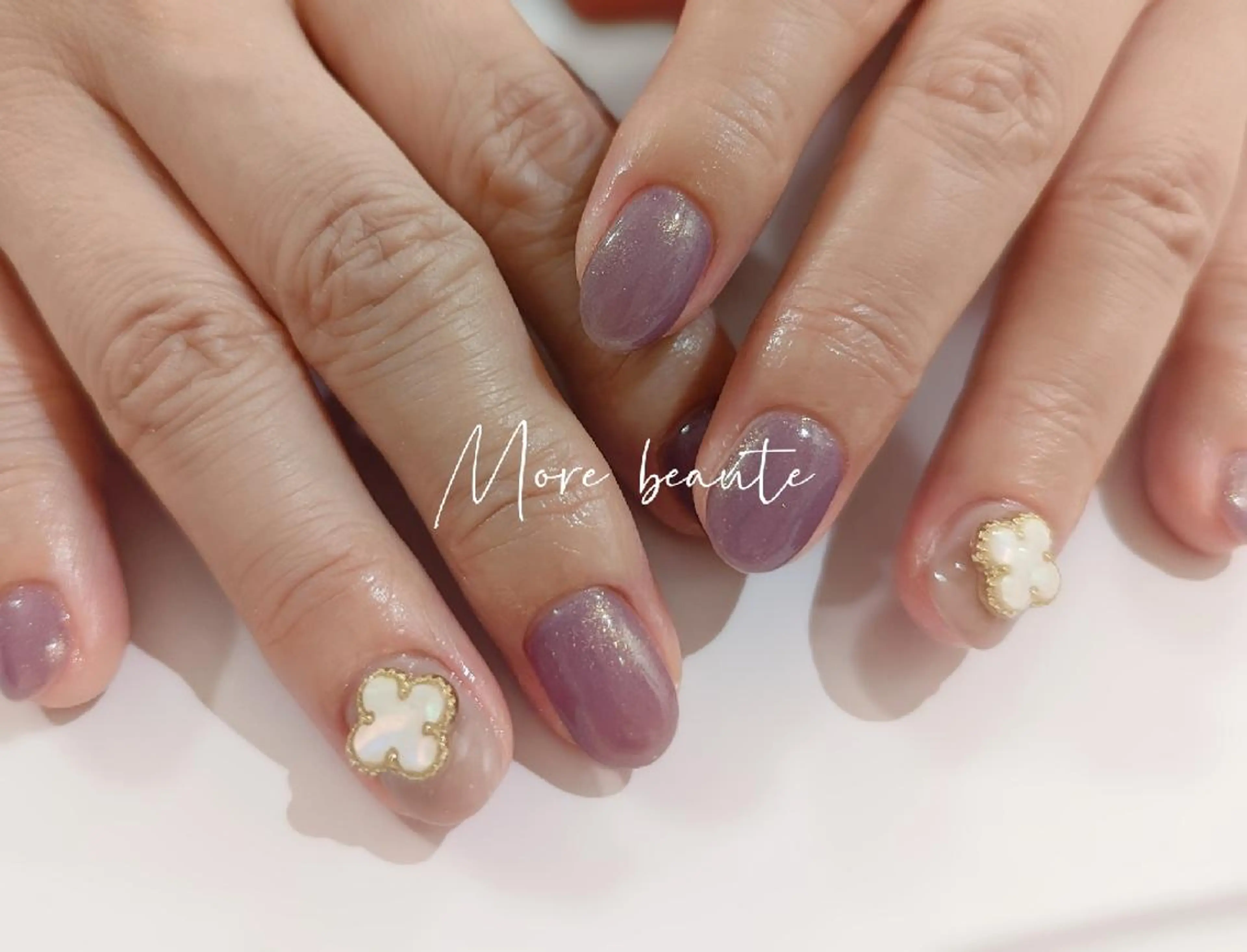 ネイル ジェルネイル 氷ネイル・うるうるネイル スカルプネイル ハンドネイル I LOVE ME  NAIL.｡.:*♡のネイルデザイン