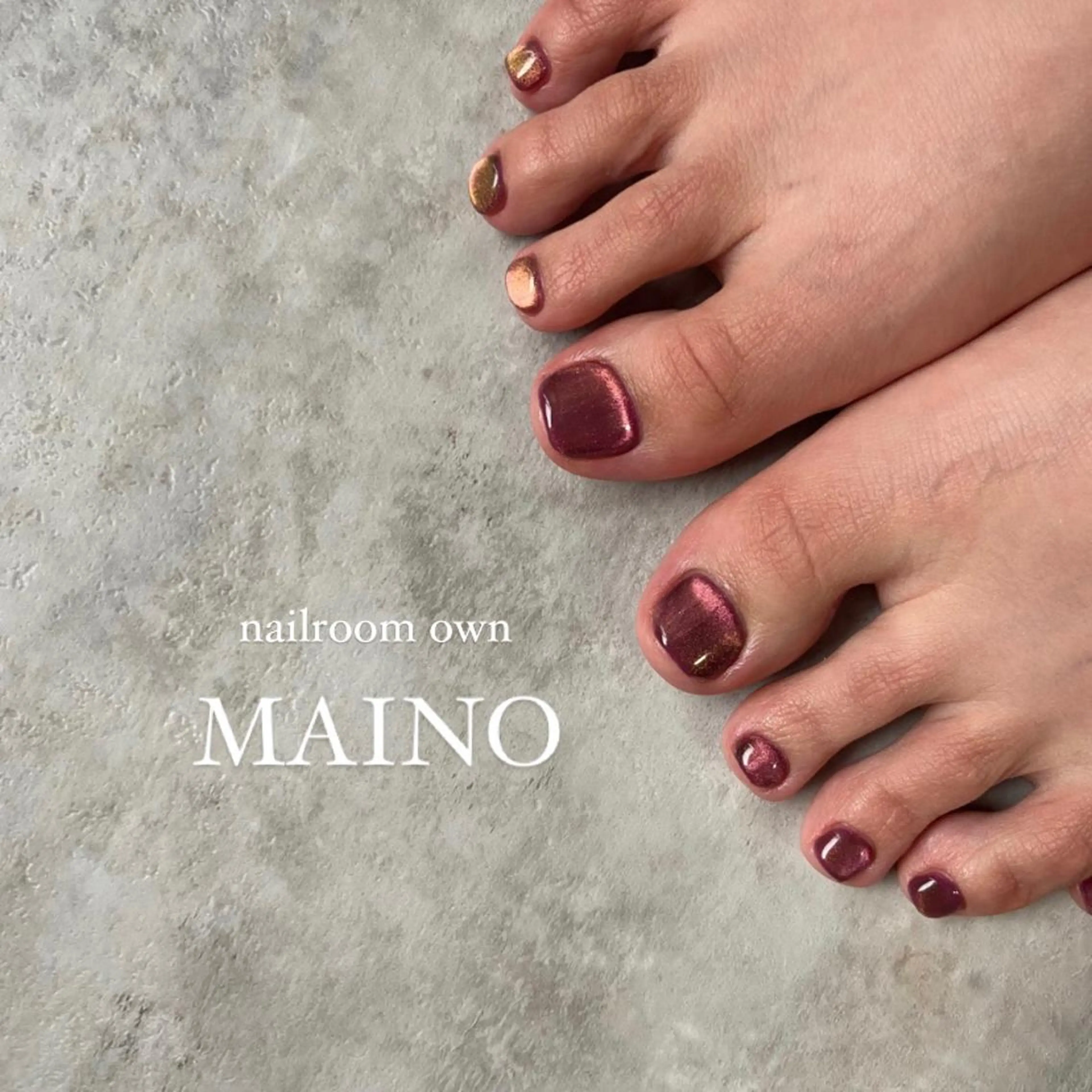 フットワンカラー🌿︎の写真