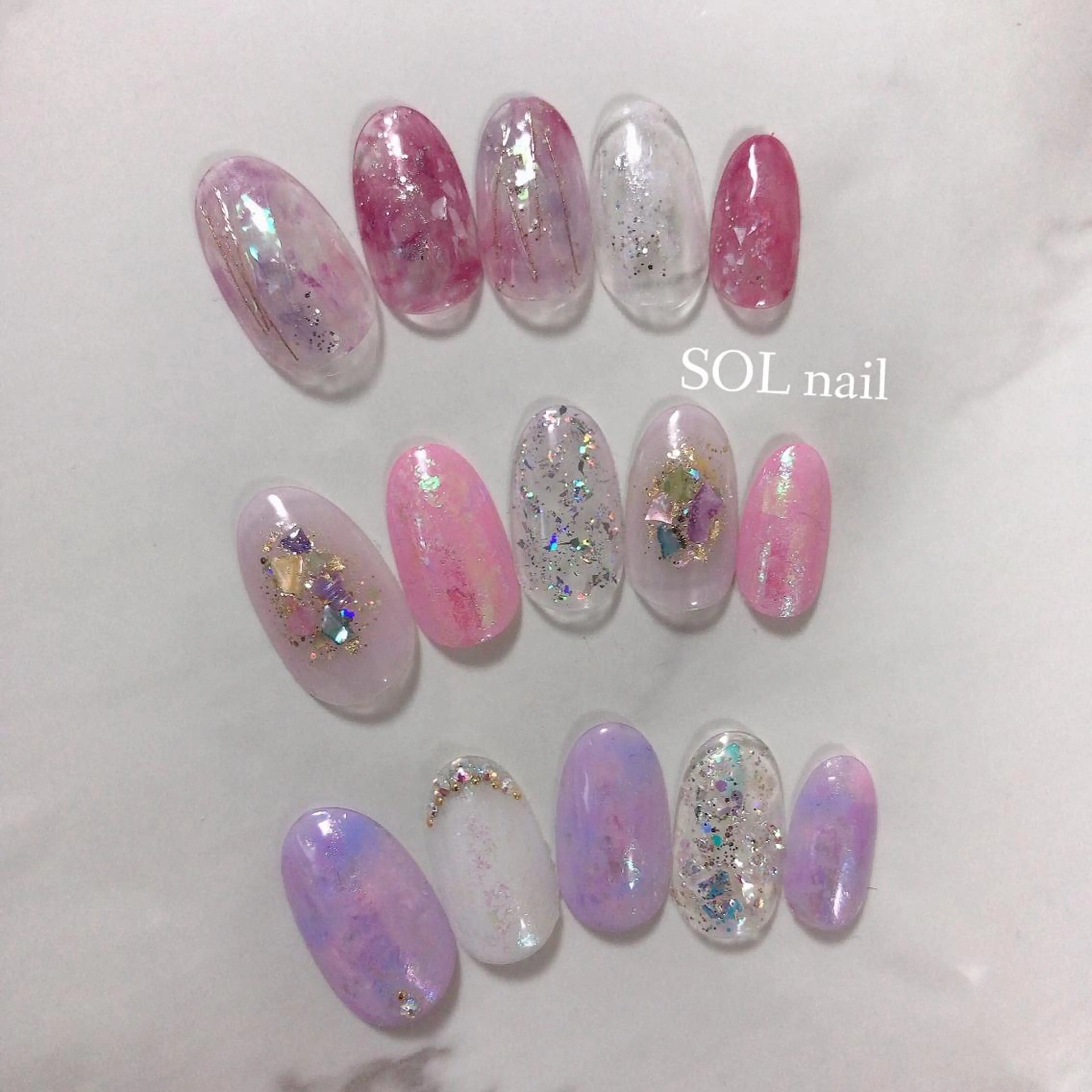 ネイル SOL NAILのネイルデザイン