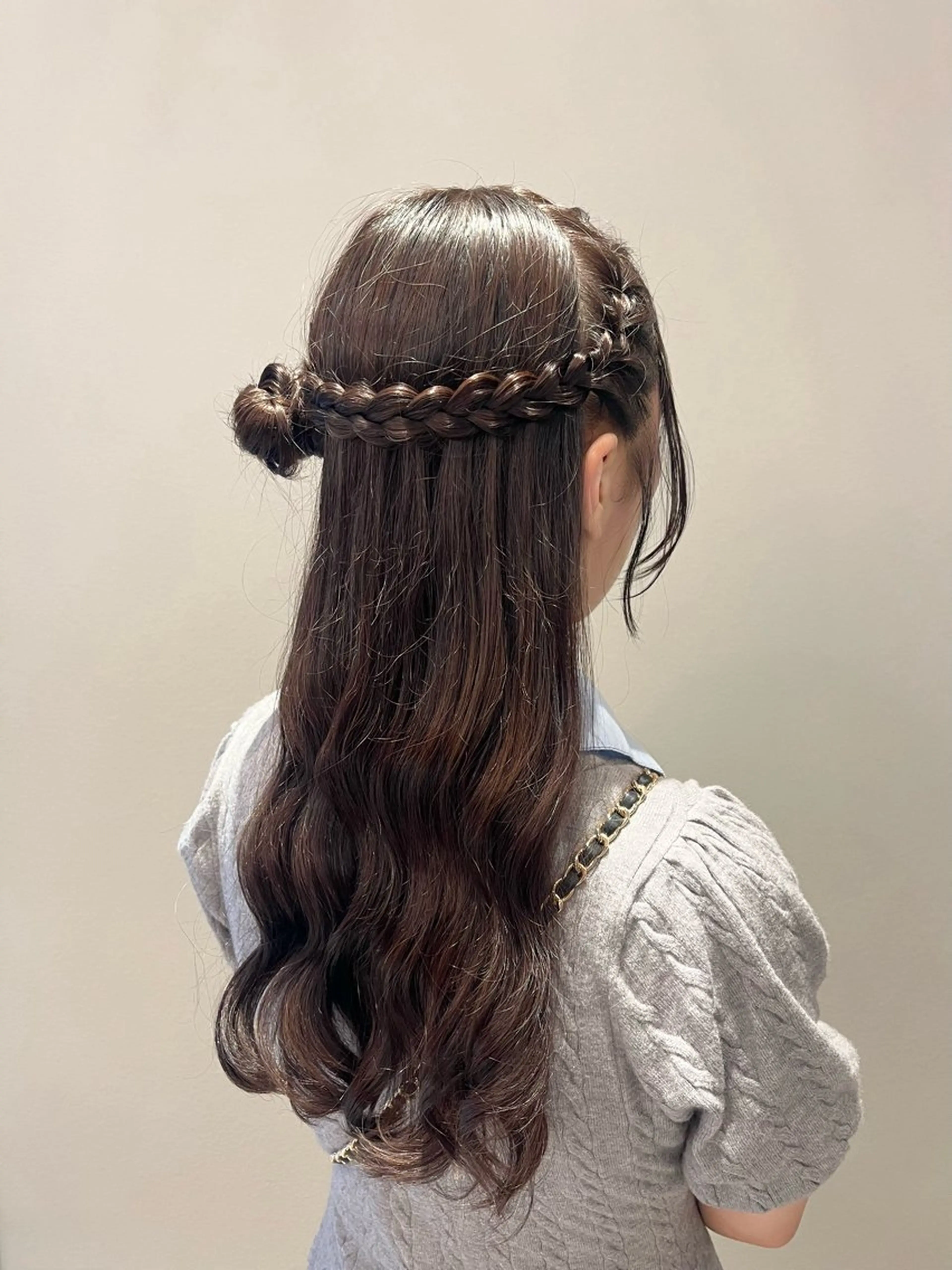 ヘアアレンジ ヘアセット ヘアセット/ピンク /レッド/あつはのヘアスタイル