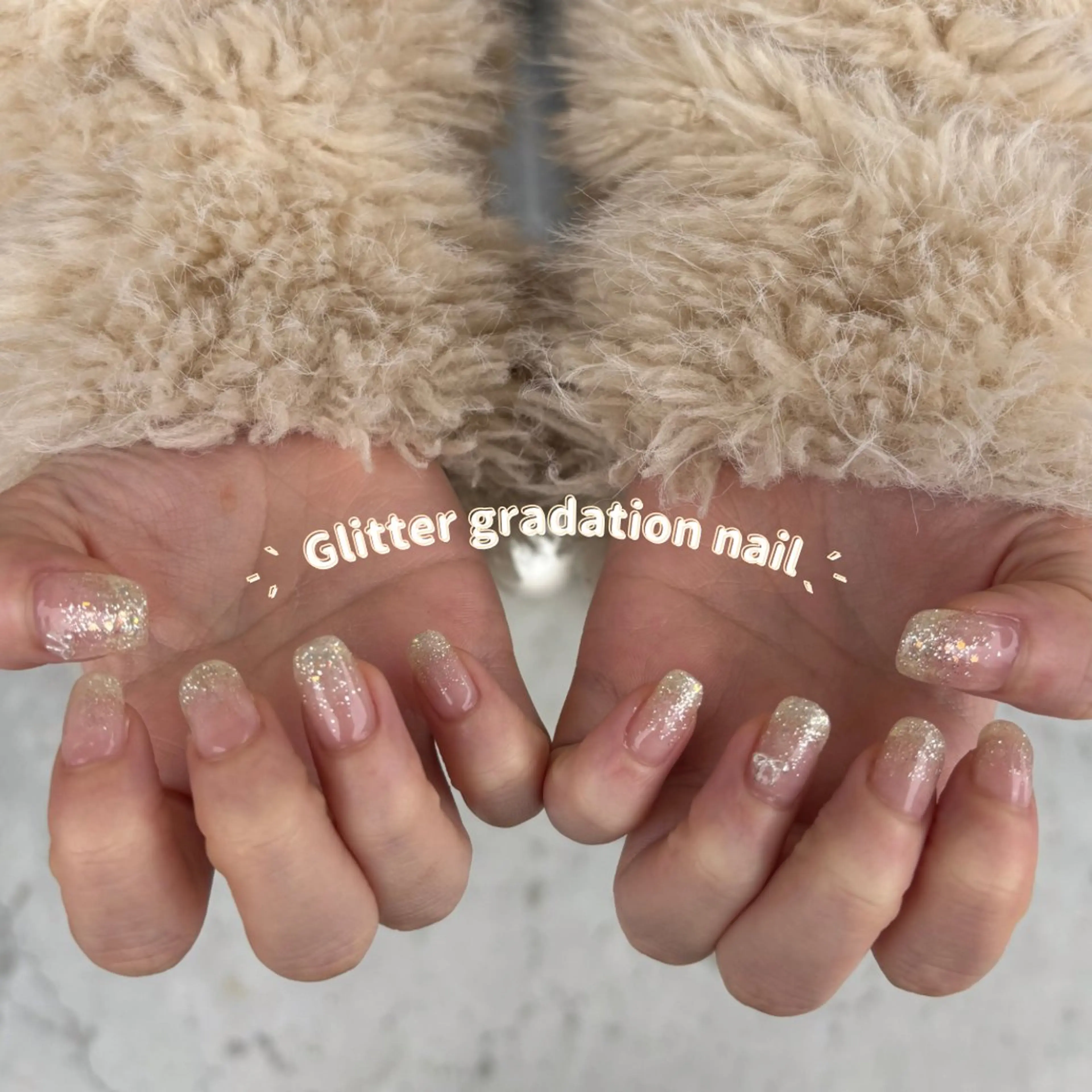 ネイル アートネイル グラデーション セプトアカデミー 西川のネイルデザイン