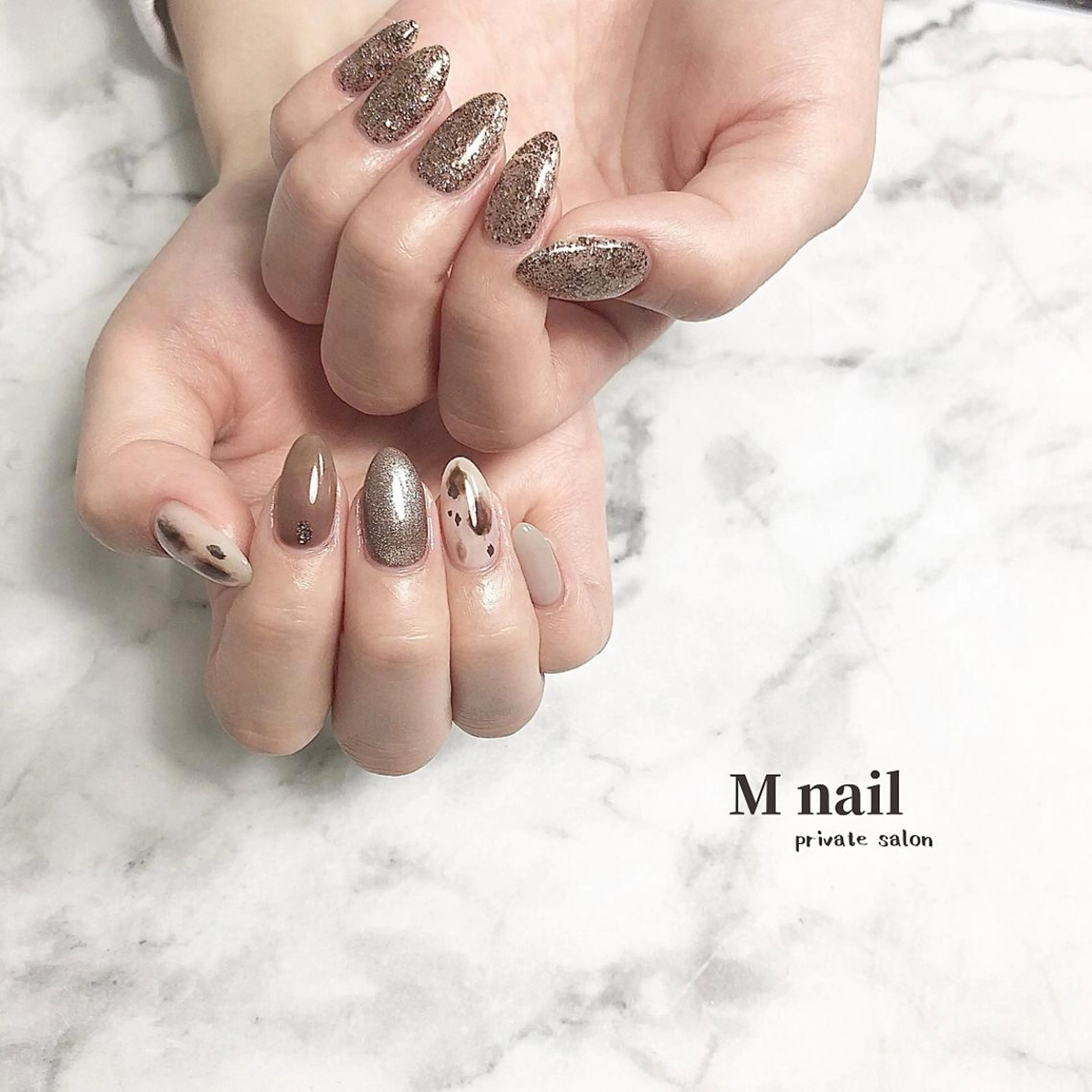 ネイル ハンドネイル M　nail所属・M nailのネイルデザイン