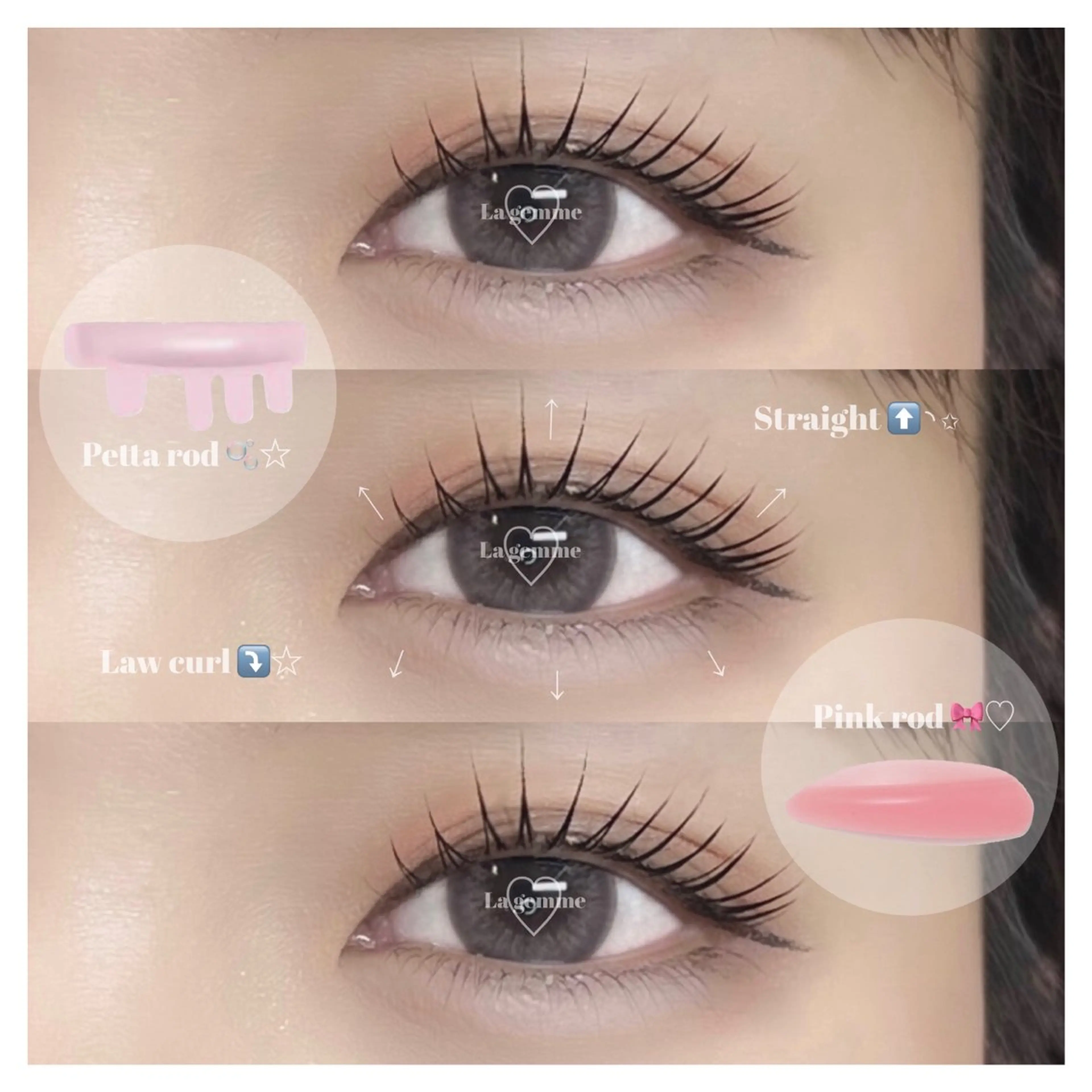 🪼 下まつ毛パーマ⭐︎の写真