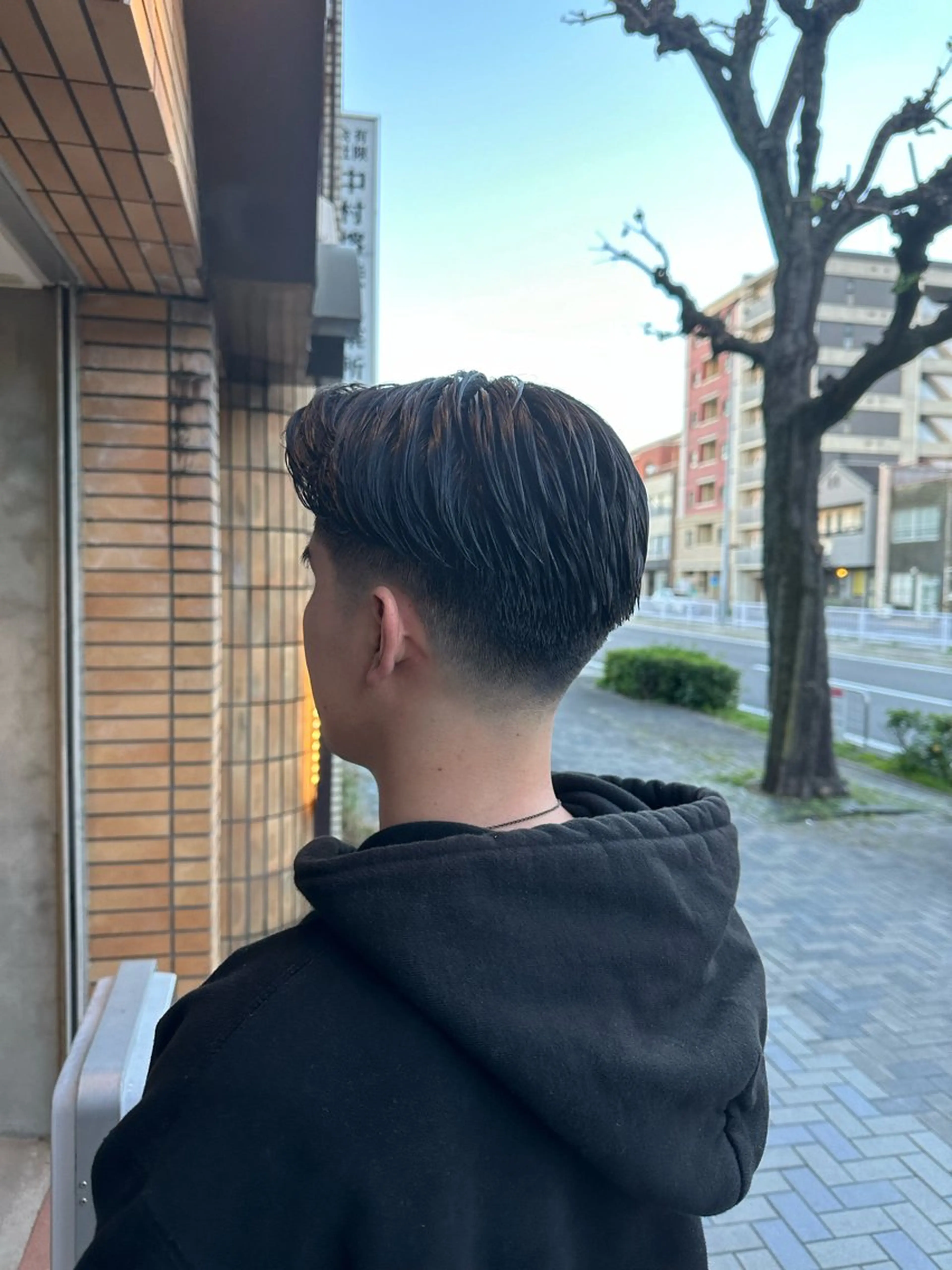 パーマ メンズ フェードカット カット ハヤシカズキ/カラー ✂/メンズパーマのヘアスタイル