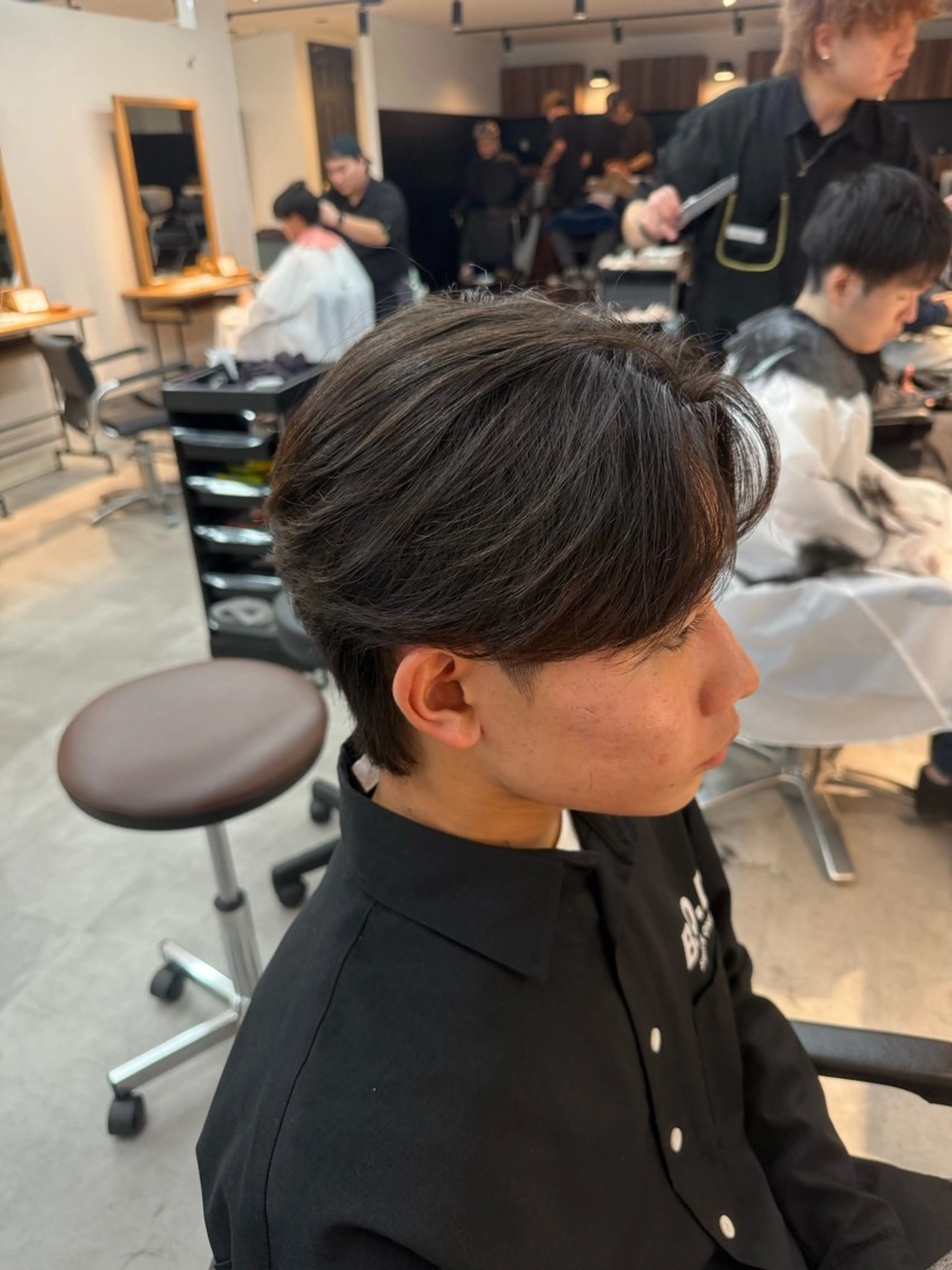 メンズ メンズ韓国風 メンズパーマ カット 縮毛矯正 トリートメント 垢抜けへの近道✂️ メンズ縮毛矯正/齊藤のヘアスタイル