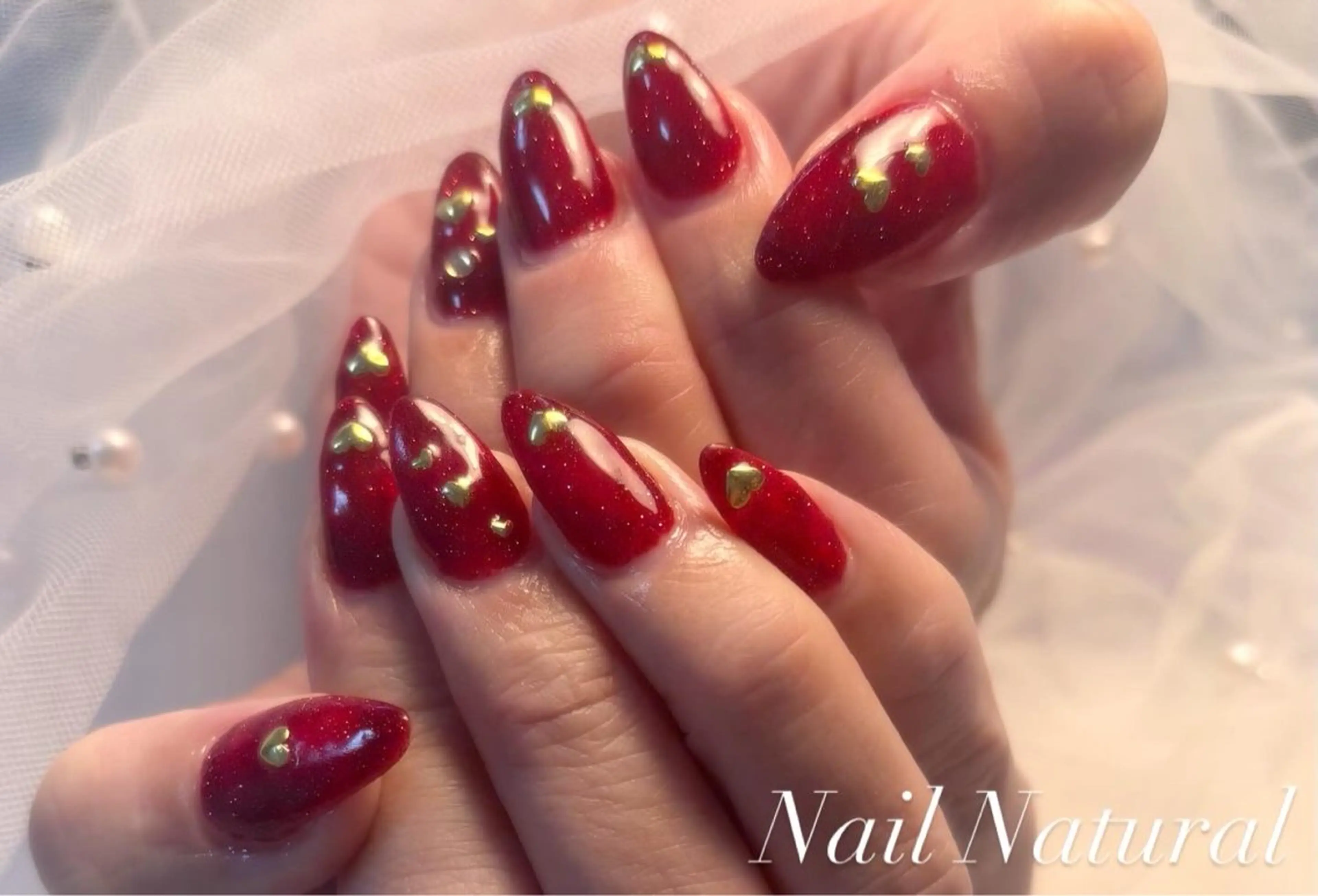 ネイル フレンチネイル 持ち込み 春ネイル ハンドネイル Nail salon Natulalのネイルデザイン
