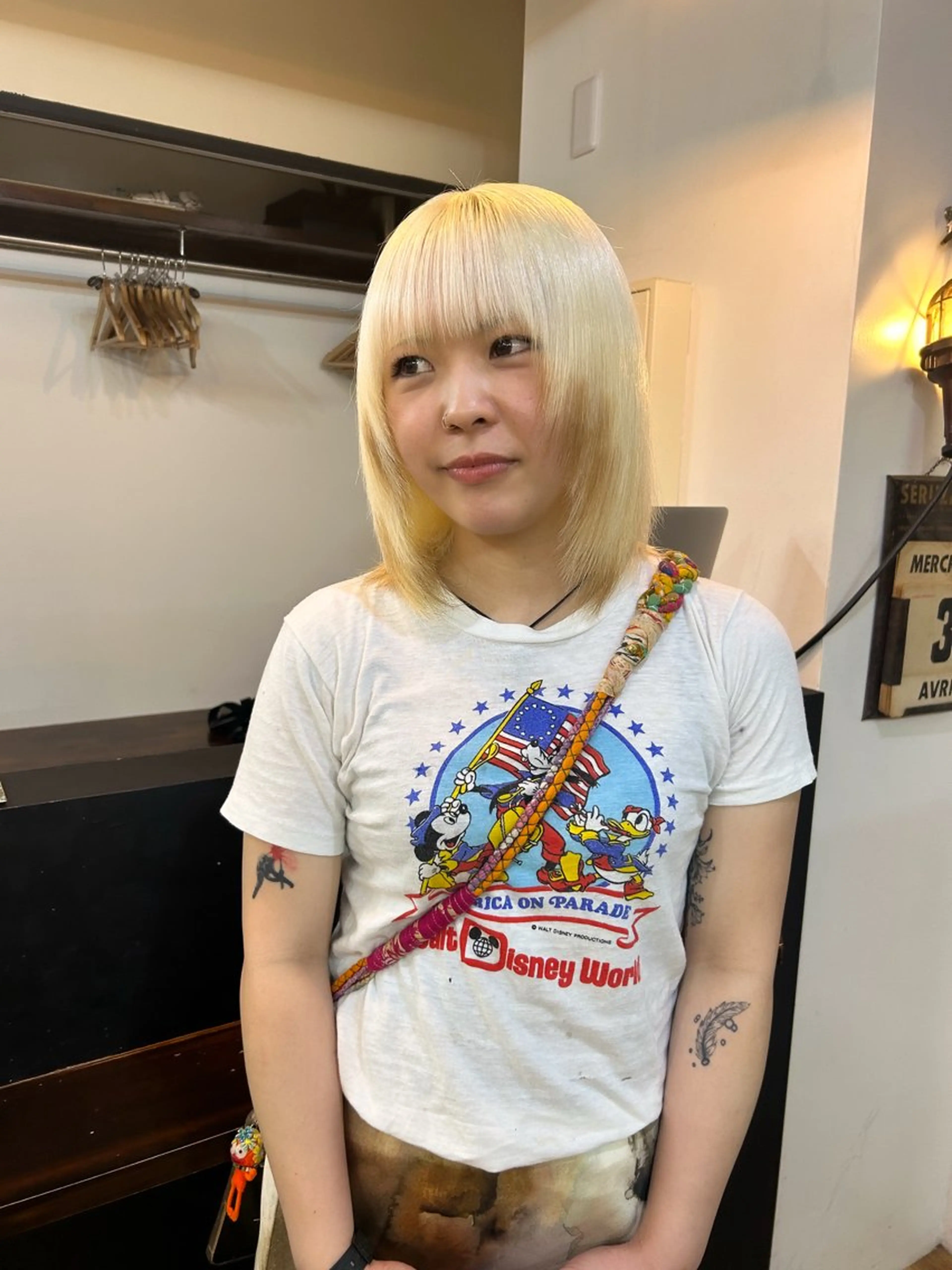 ミディアム カラー ハイトーンカラー ⭐️NAZUNAのヘアスタイル