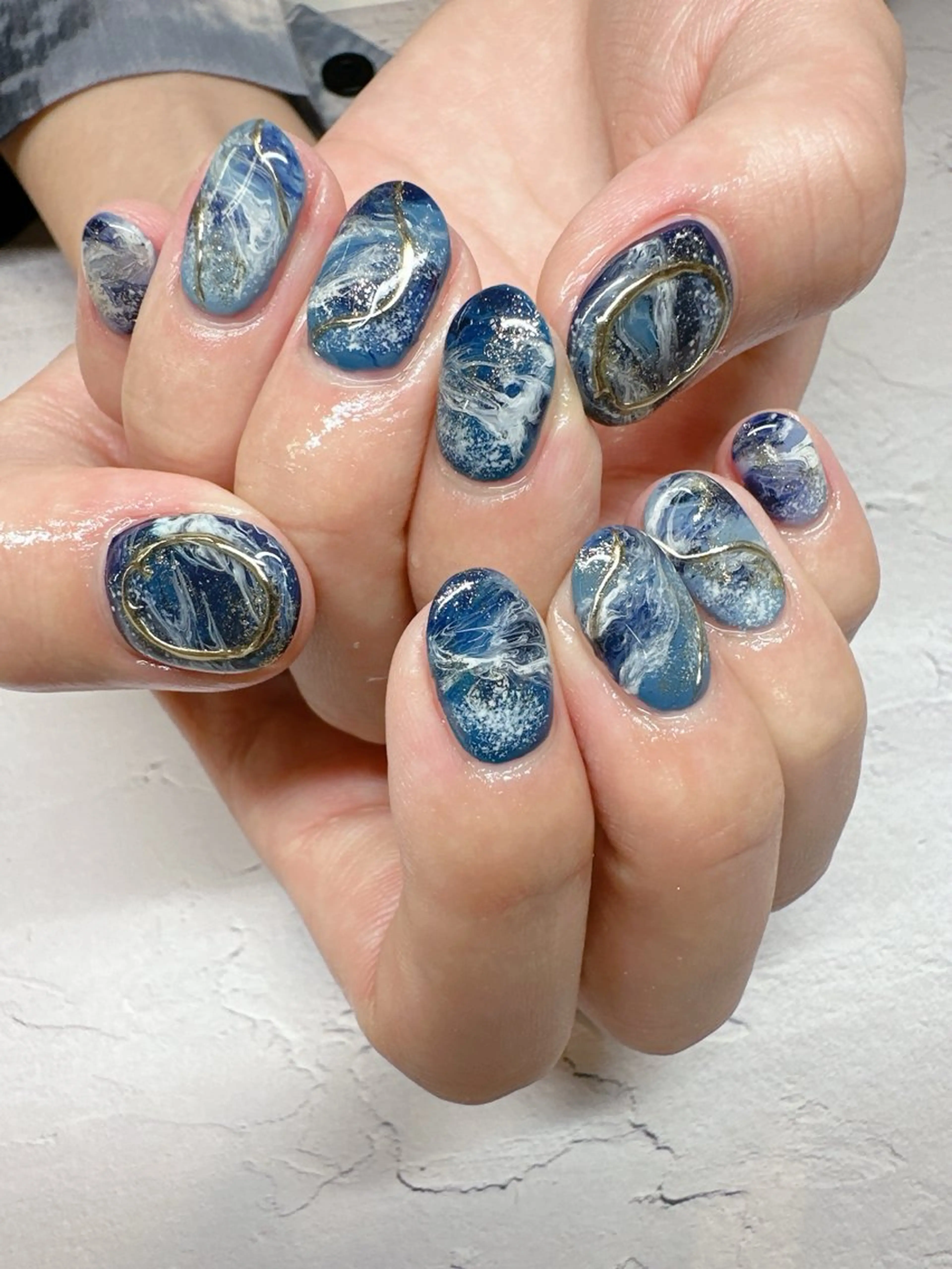 ネイル ニュアンスネイル ハンドネイル nailist SATO【銀座】のネイルデザイン