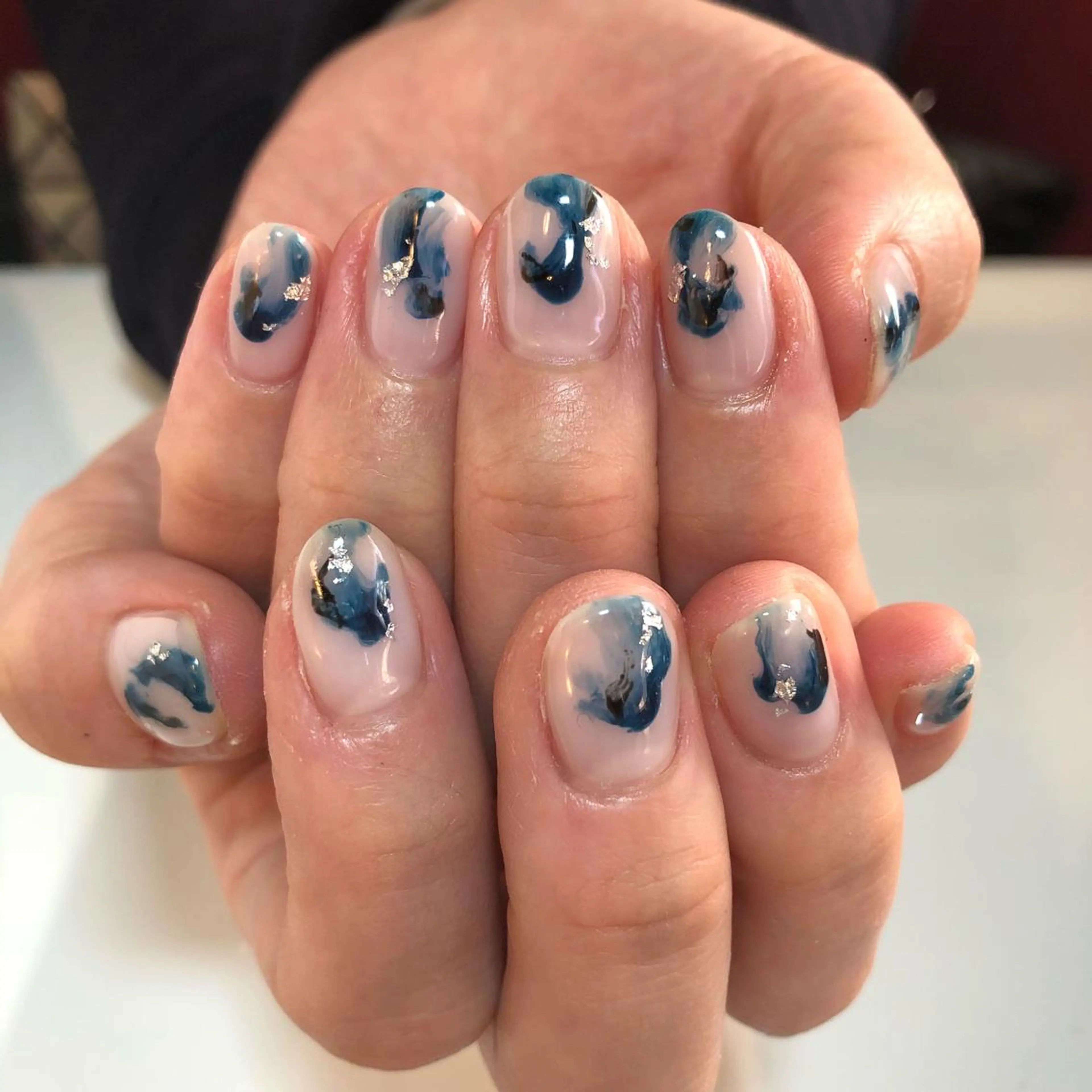 ネイル ニュアンスネイル g-up nail所属・米田 律子のネイルデザイン