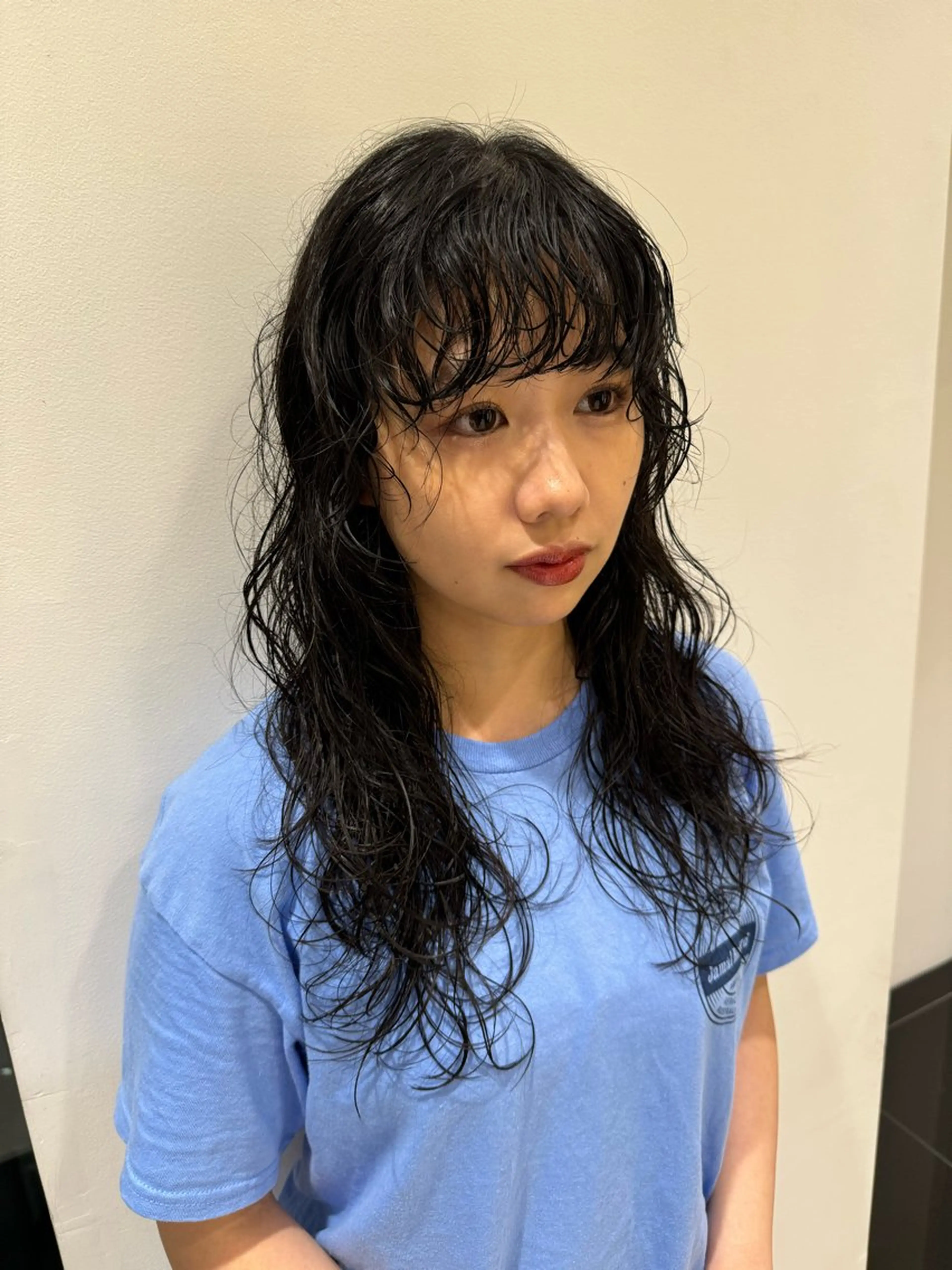 【SNS掲載OKの方限定】《モデル価格》カット＋パーマ¥9,900の写真