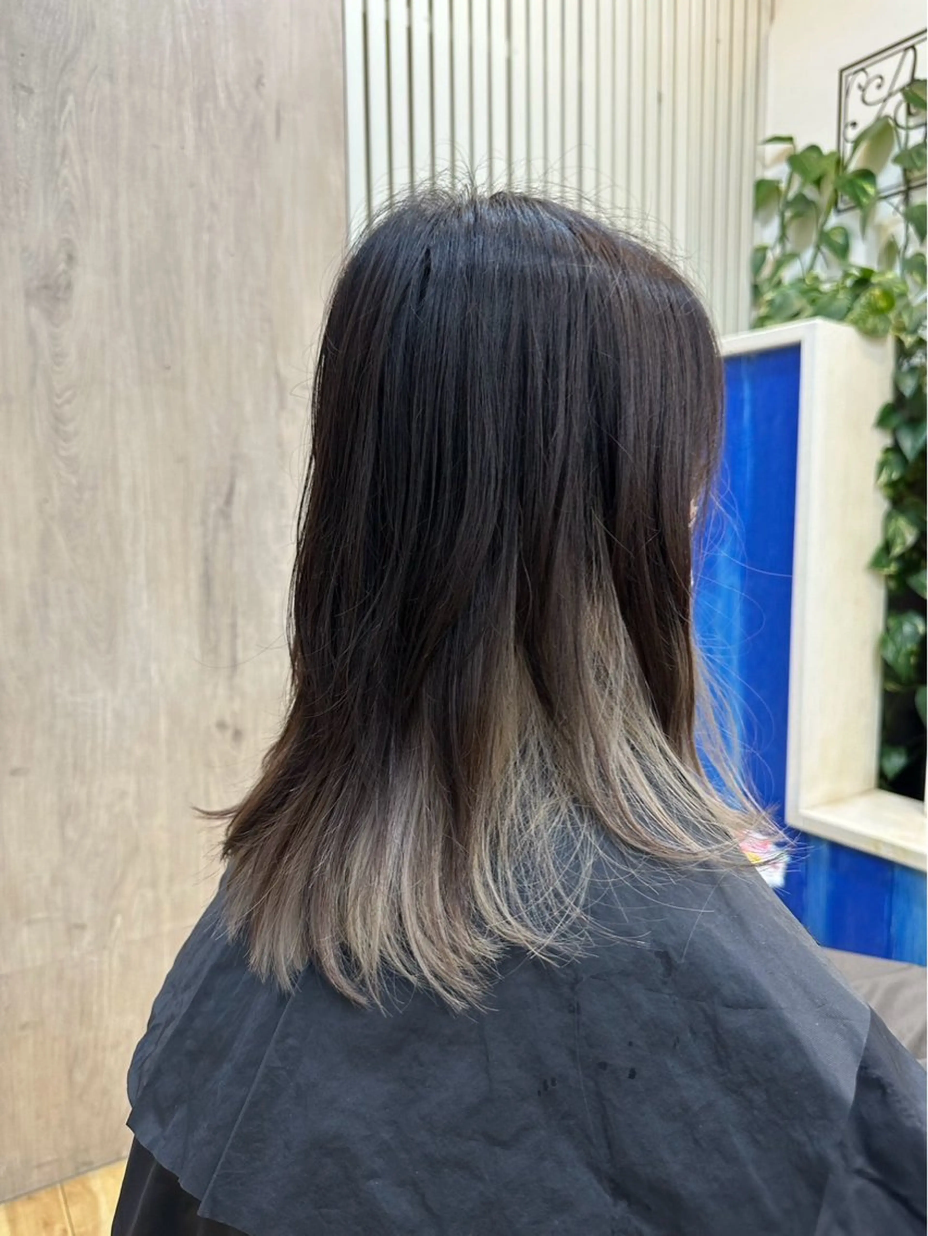 カラー 細川武琉/艶カラー /Aqua limeのヘアスタイル