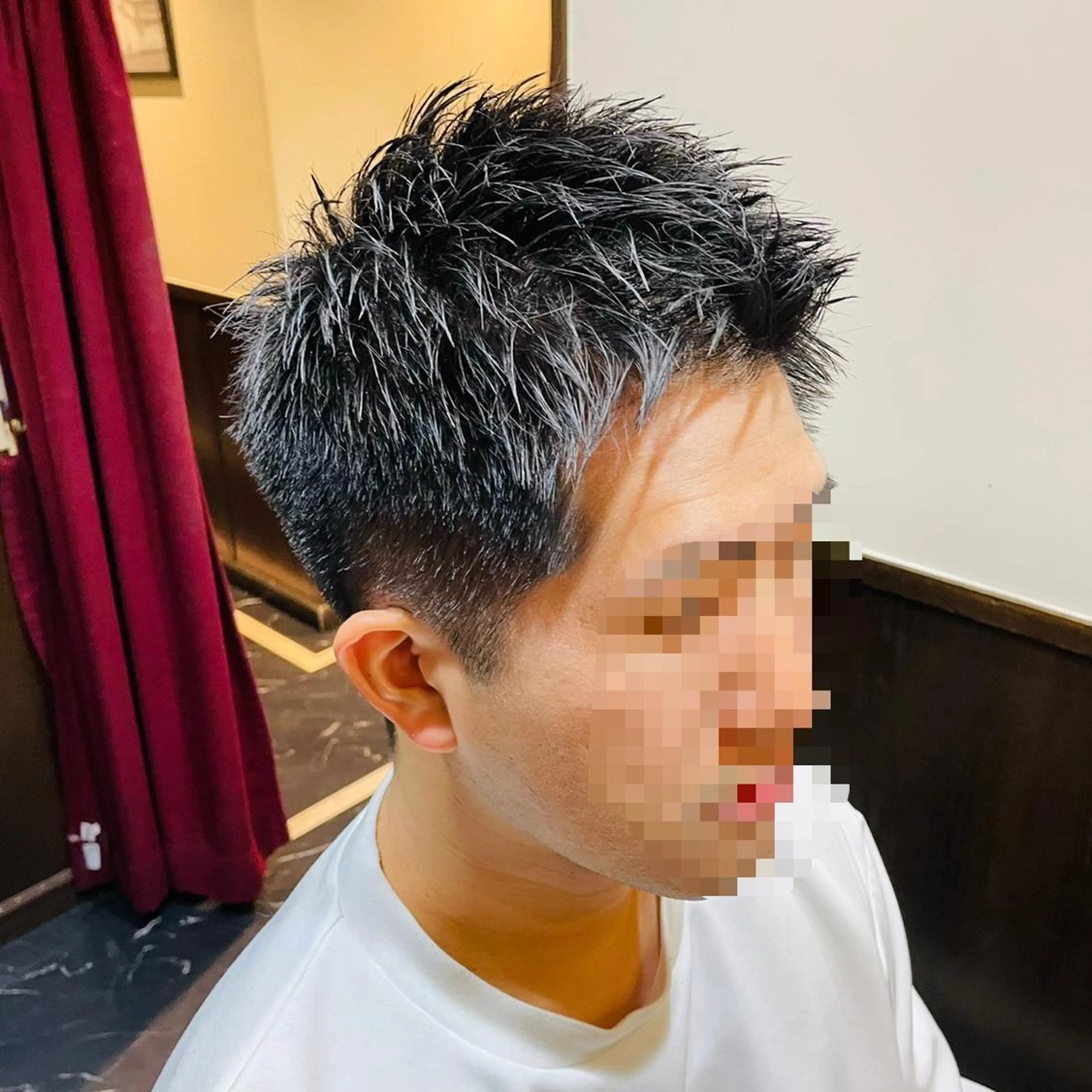 ショート メンズ premium barber表参道店所属・新田 梨乃のヘアスタイル