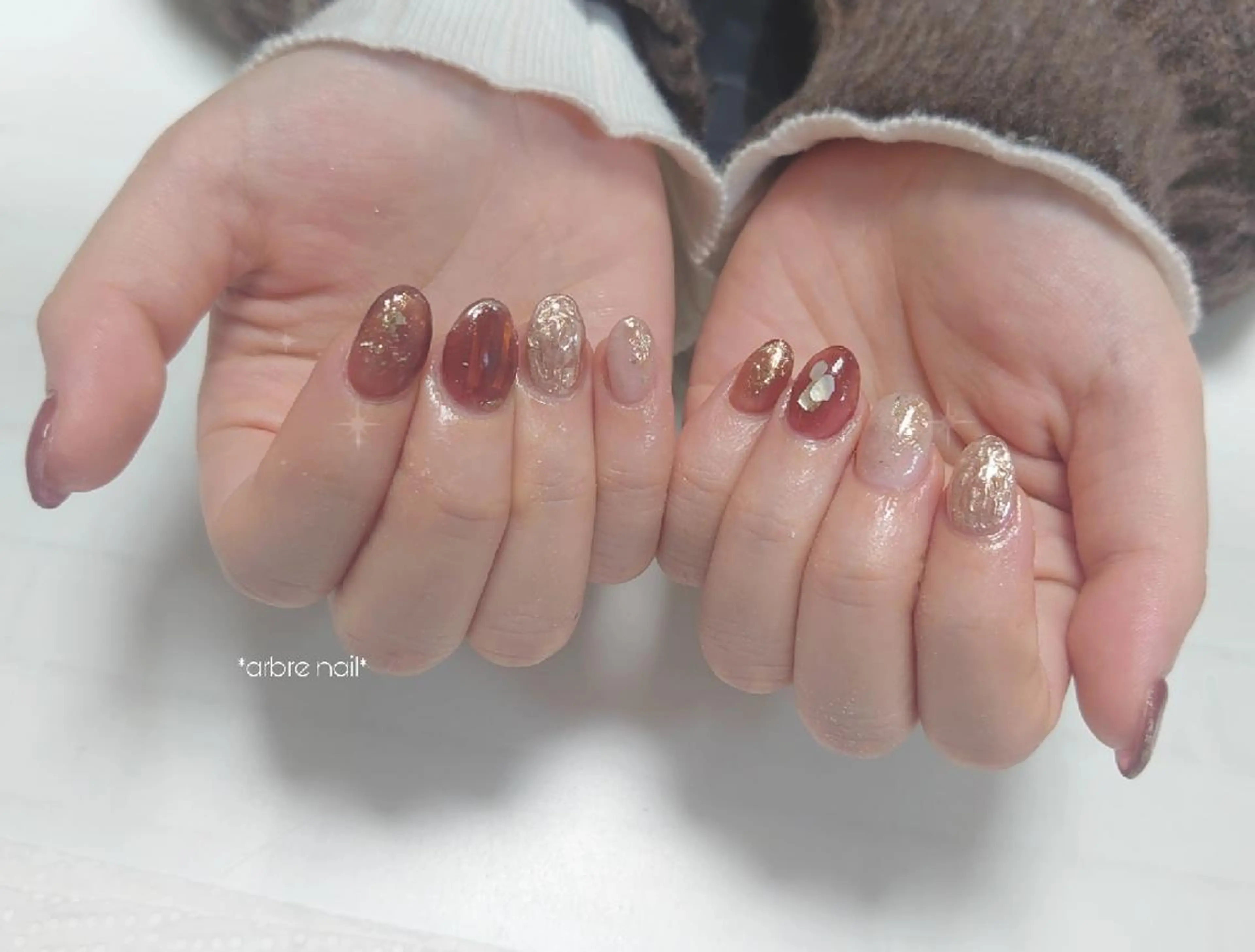 ネイル ＊arbre nail＊.アーブルネイル所属・✯.。 arbre  nail 。✯.のネイルデザイン
