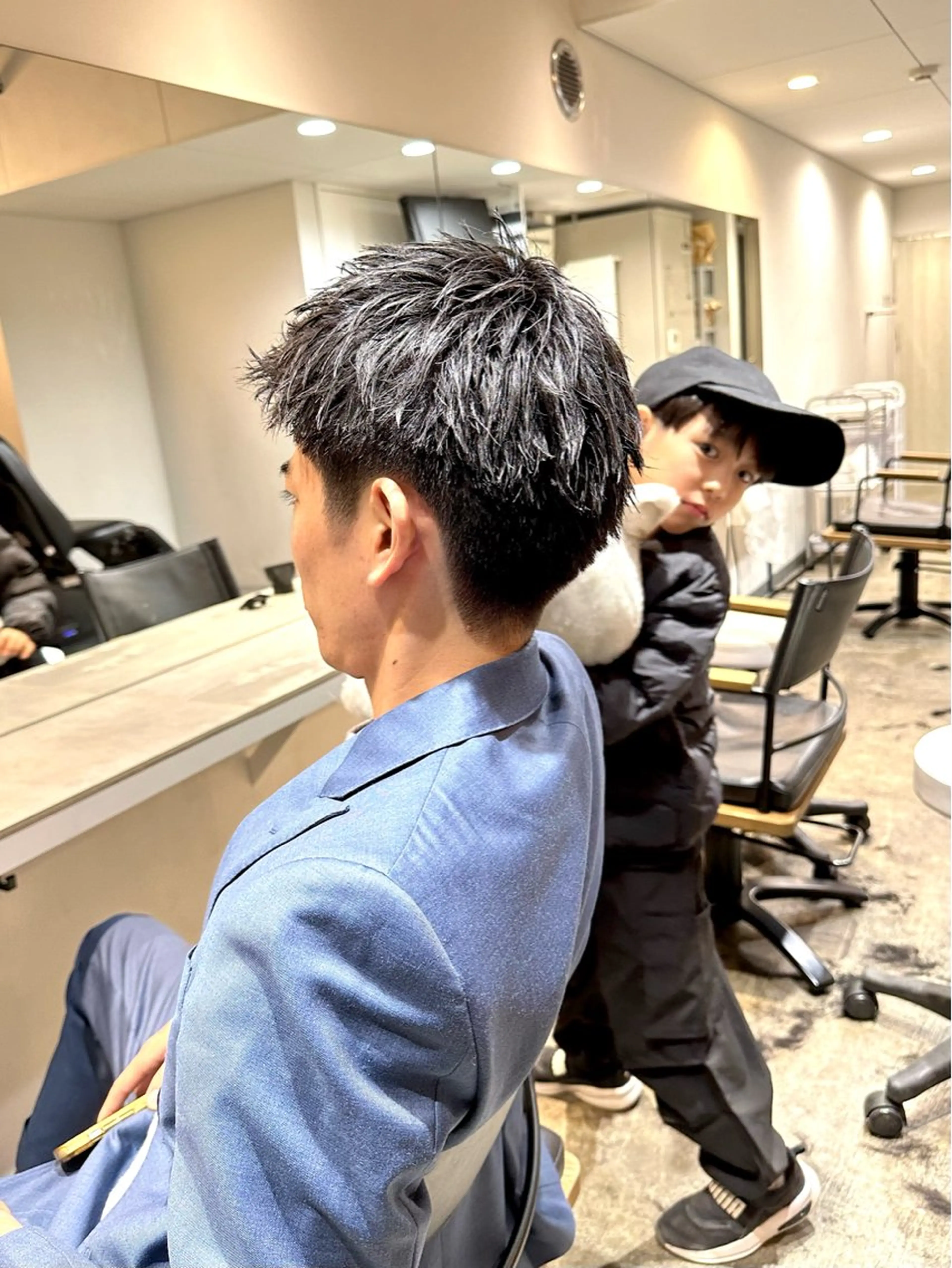 メンズ フェードカット スパイキーショート 刈り上げ カット 骨格補正施術/メンズ 専門美容師/YUYAのヘアスタイル