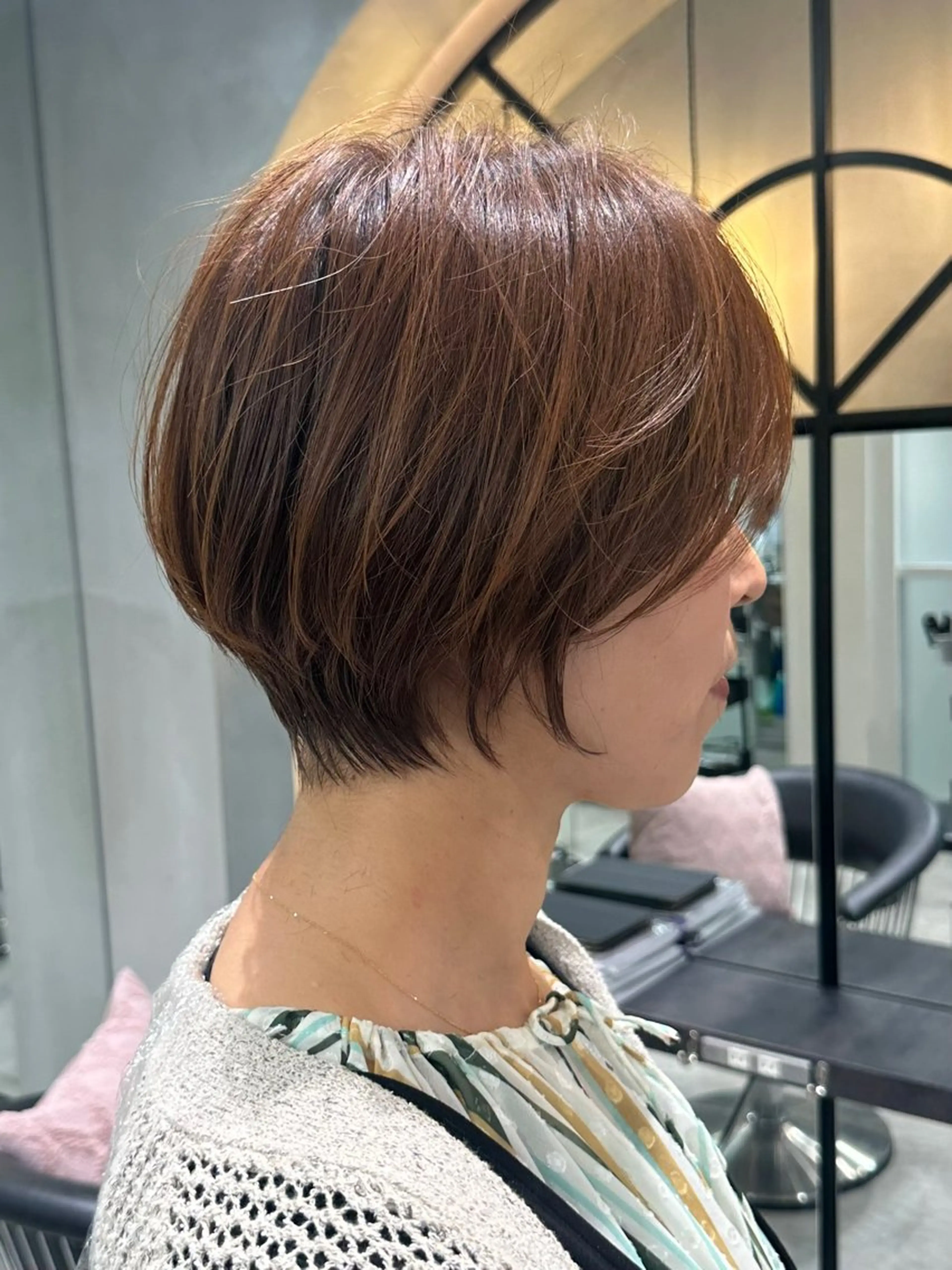 ショート カット ヘアカラー トリートメント ヘッドスパ taiga ショート /レイヤー/矯正🌈のヘアスタイル