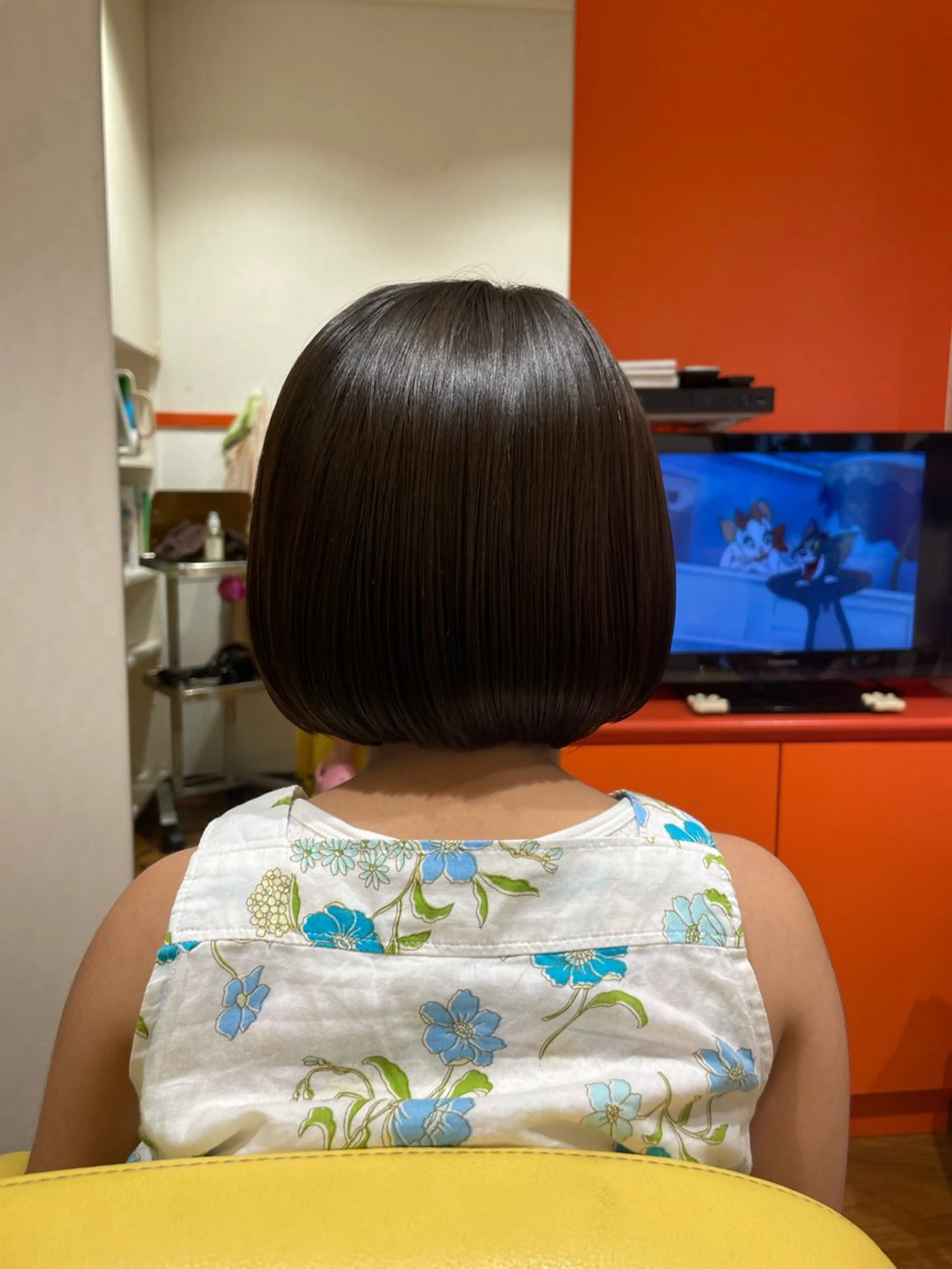 ショート キッズ 本多 美羽のヘアスタイル