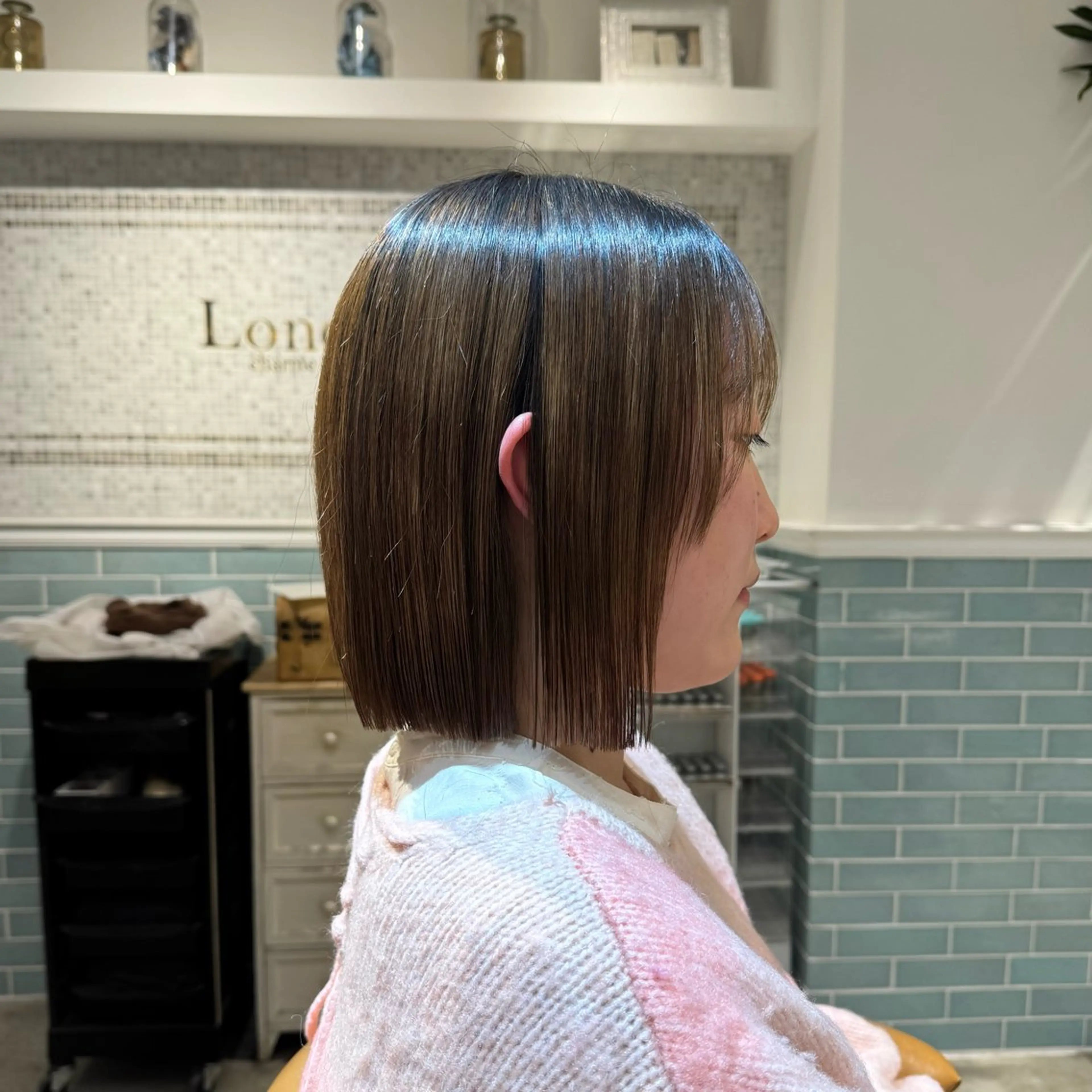 ミディアム ボブ 髪質改善/ボブ /韓国/erikoのヘアスタイル