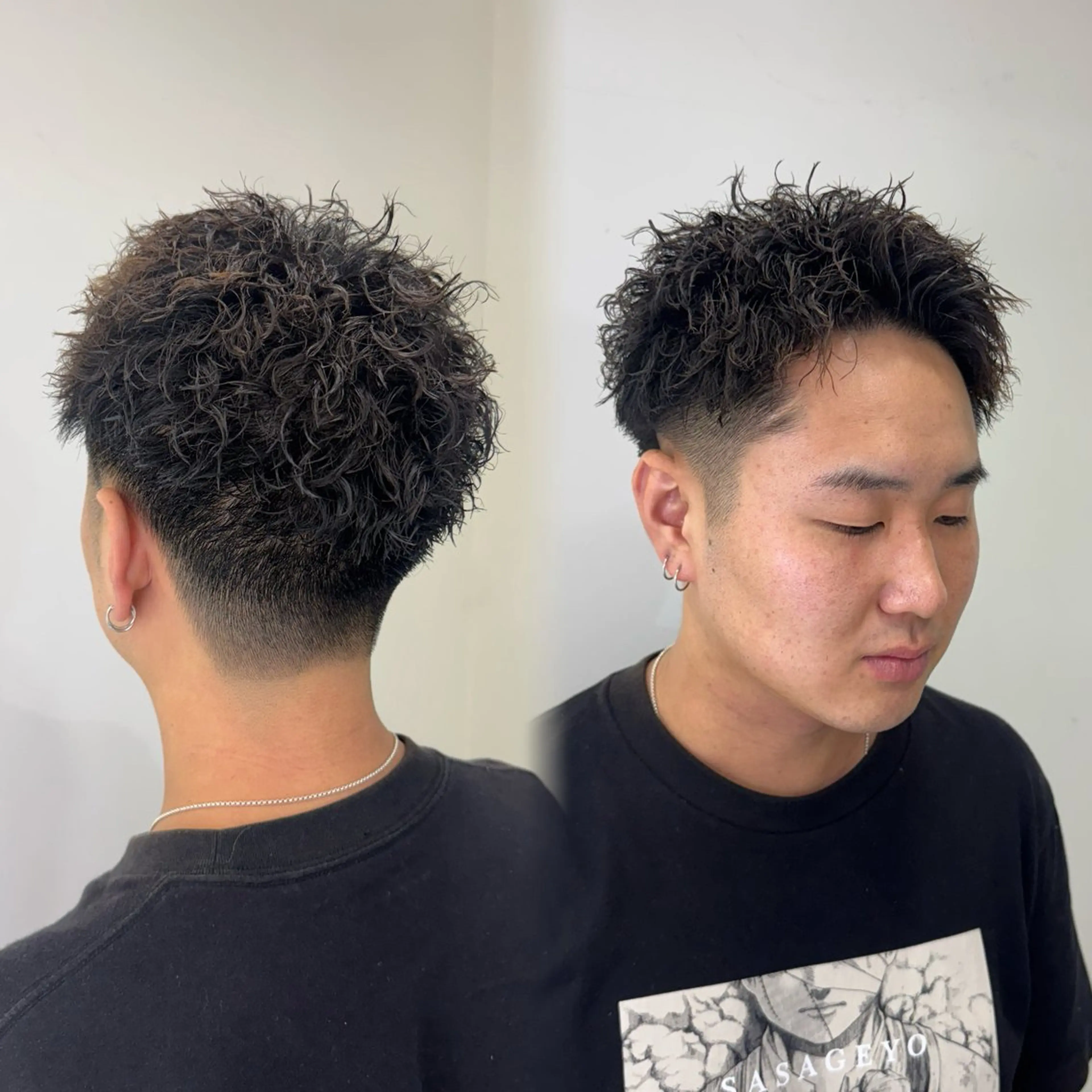 パーマ メンズ パーマ Ash/ tomona𝜗𝜚のヘアスタイル