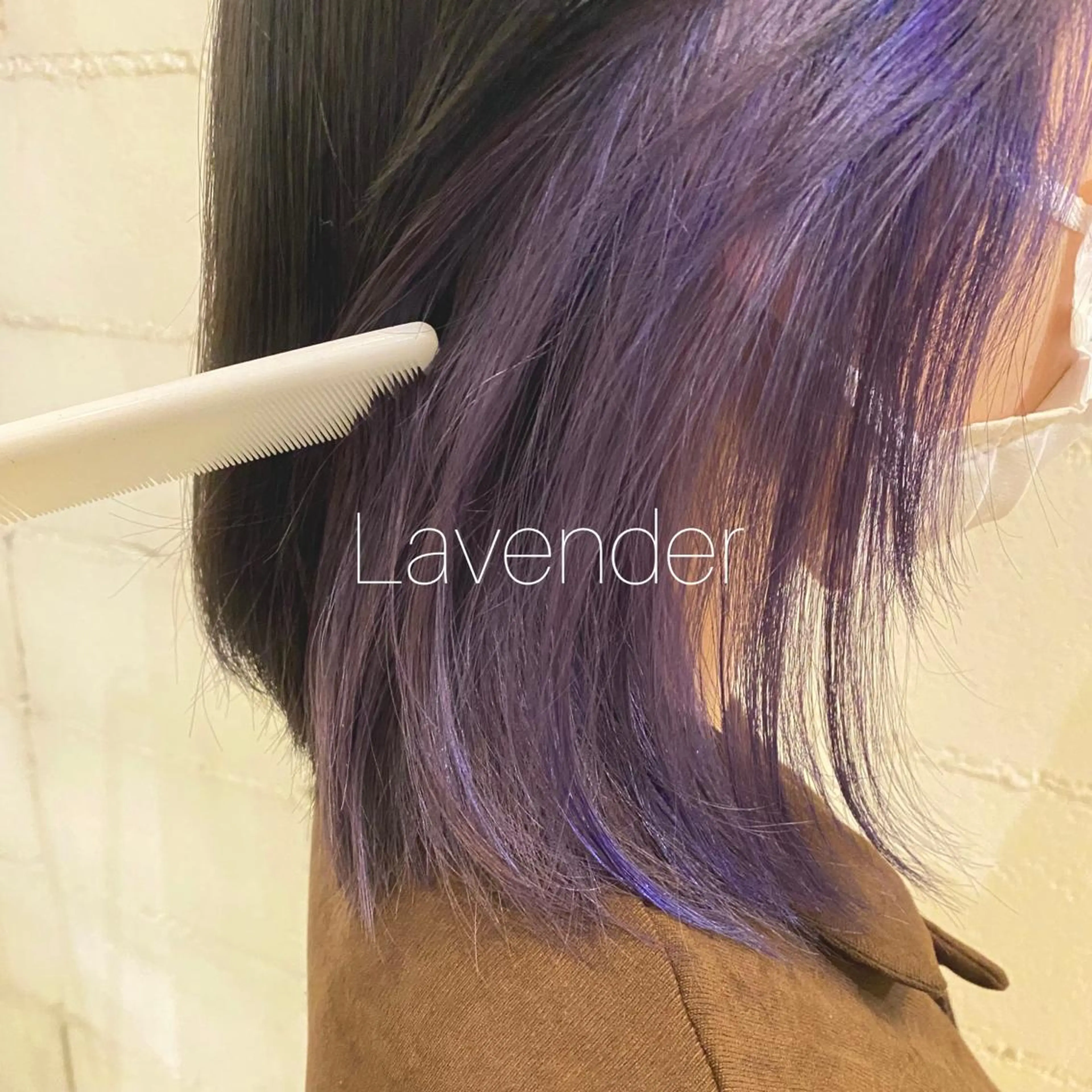 ミディアム カラー ヘアカラー トリートメント 𓅰なかがわ ふみな𓅯のヘアスタイル