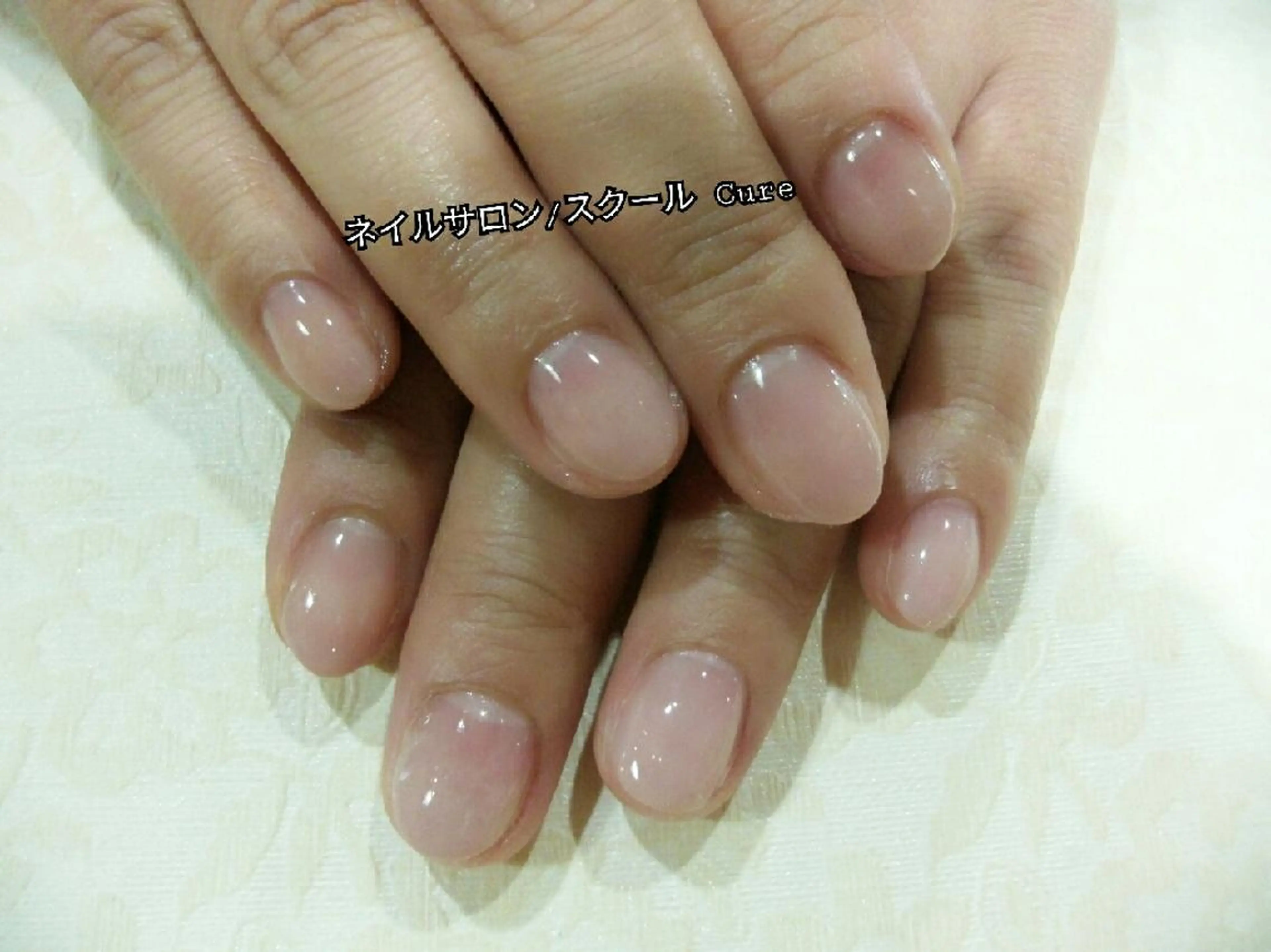 ネイル ショート ハンドネイル ネイルサロン Cureのネイルデザイン