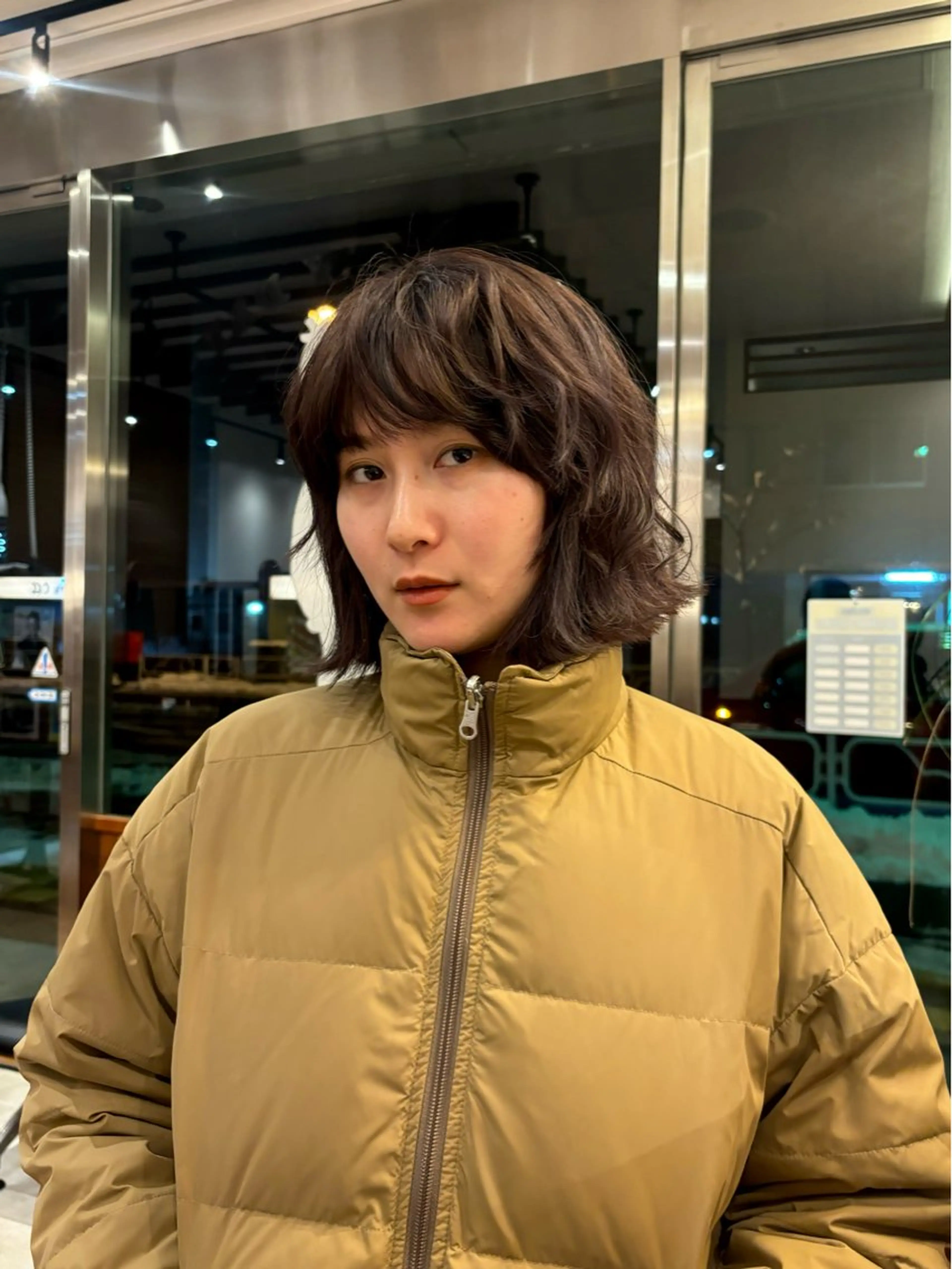 ショート カラー ヘアカラー トリートメント SASAnagano 堀内未梨のヘアスタイル