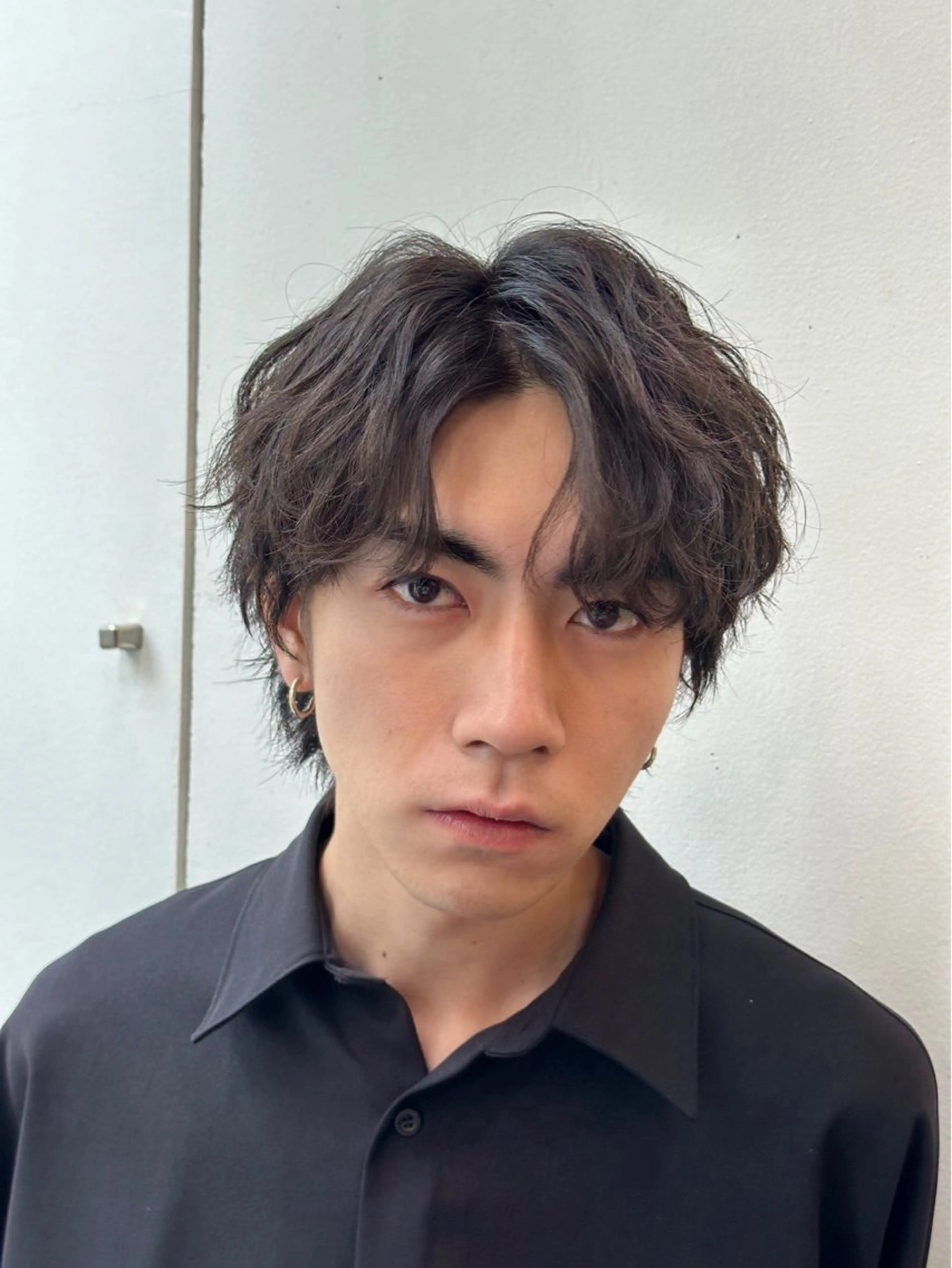 パーマ メンズ パーマ/カラー ブリーチ/廣田歩のヘアスタイル