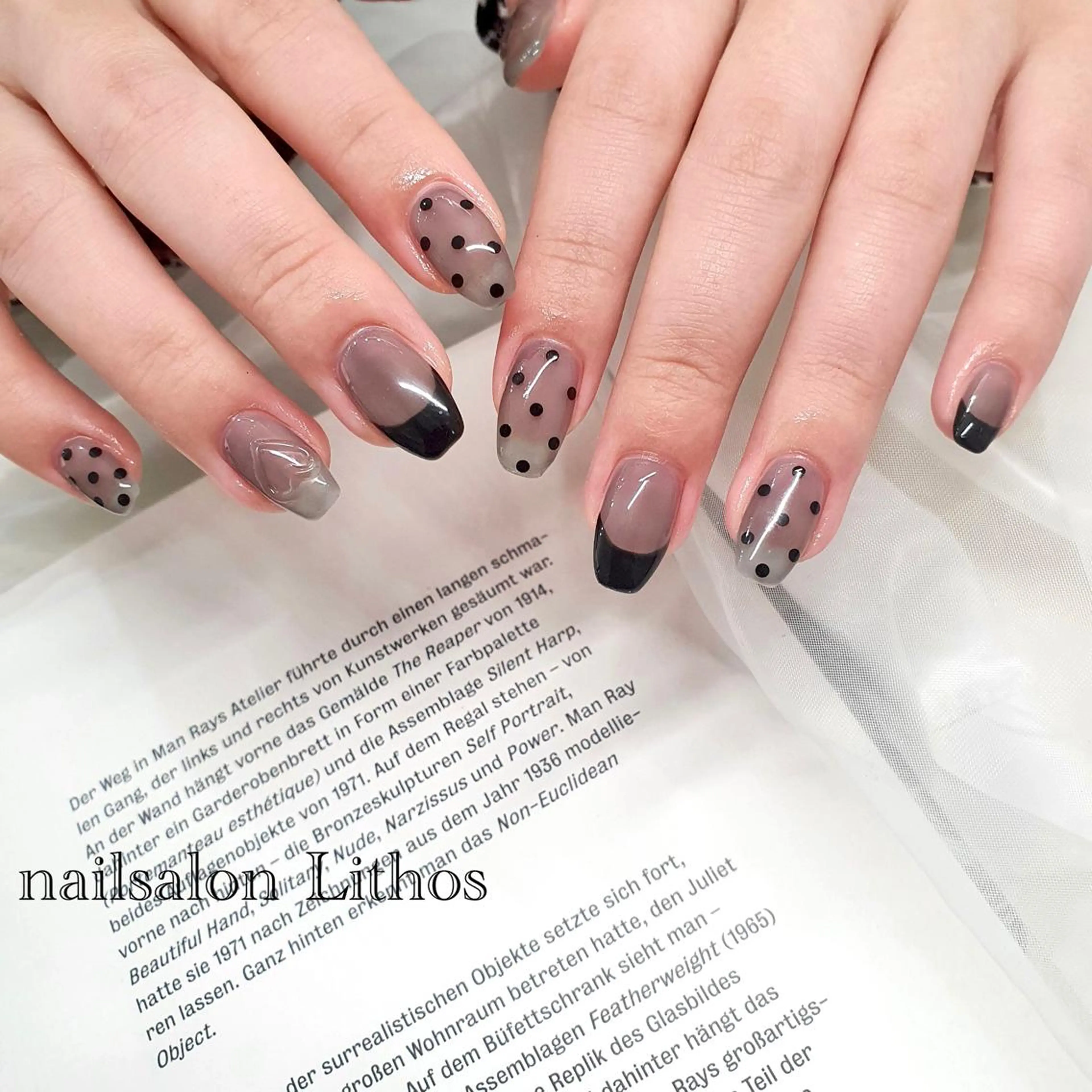 ネイル ハンドネイル nailsalon Lithos所属・nailsalon Recontreのネイルデザイン