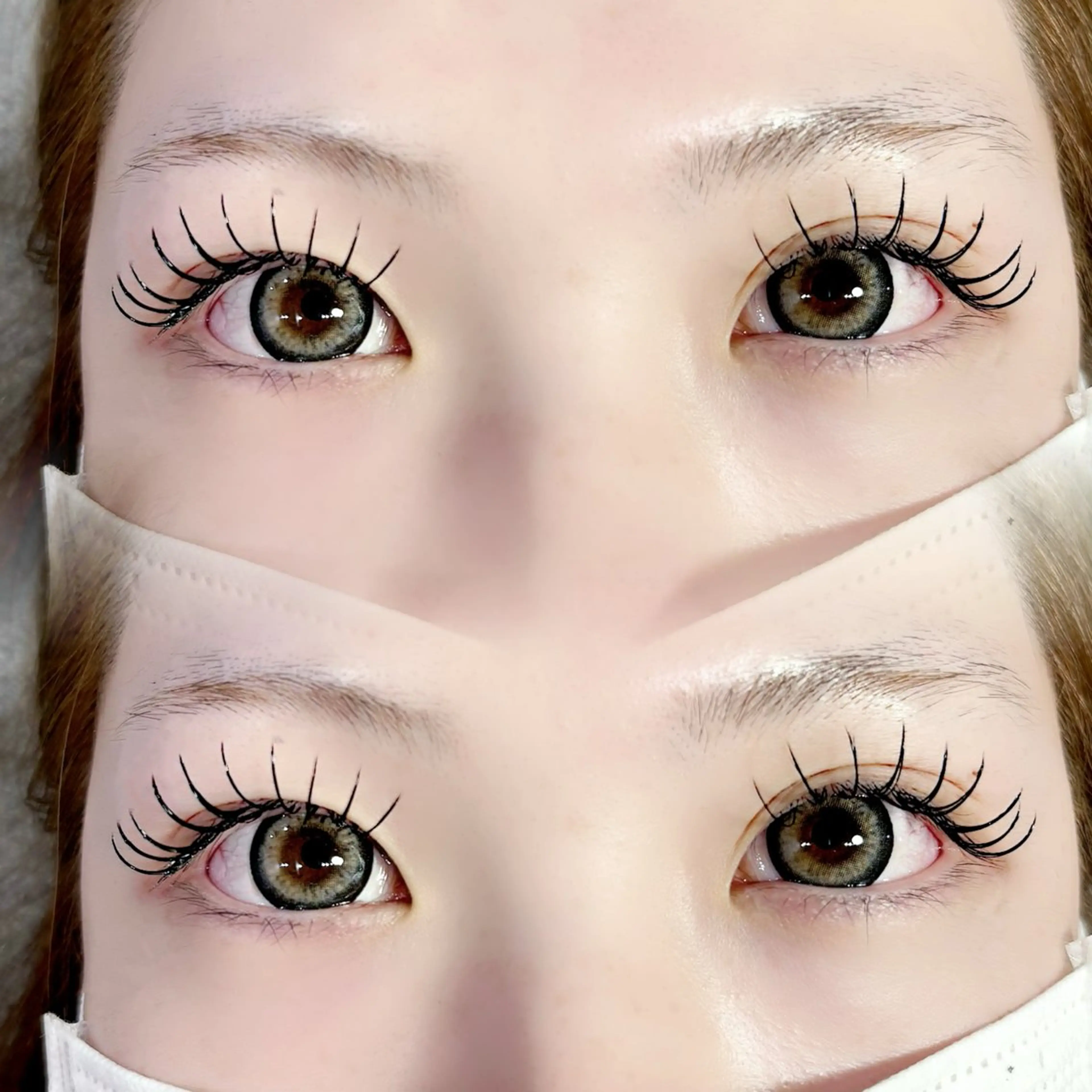 『 フラットラッシュ 』  160本（オフ込み）🍒ྀི💝 コーティング剤束感仕上げで激盛れ🎀の写真