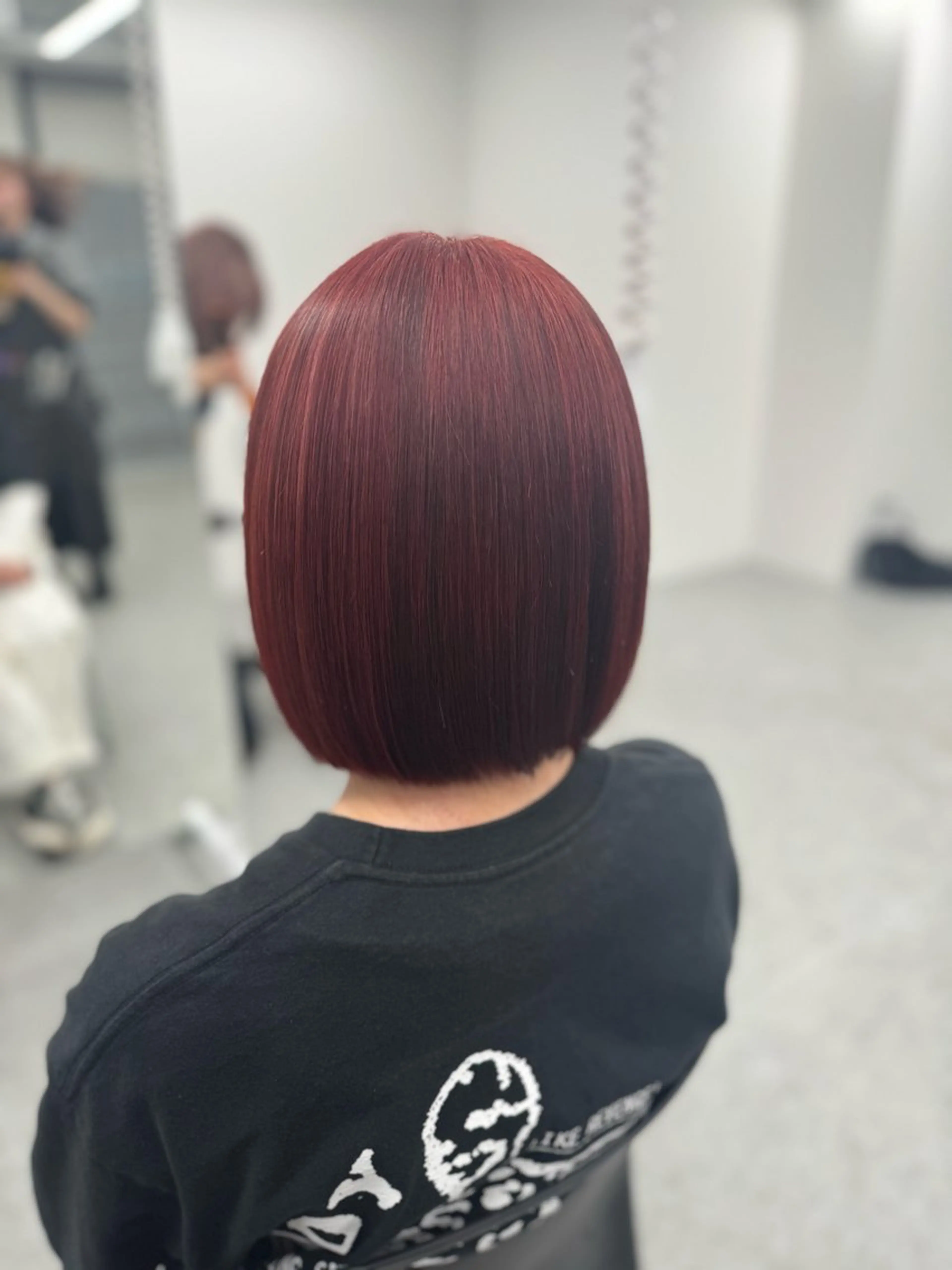 カラー ヘアカラー トリートメント 🤍Mei🤍赤み消 し透明感ツヤカラーのヘアスタイル