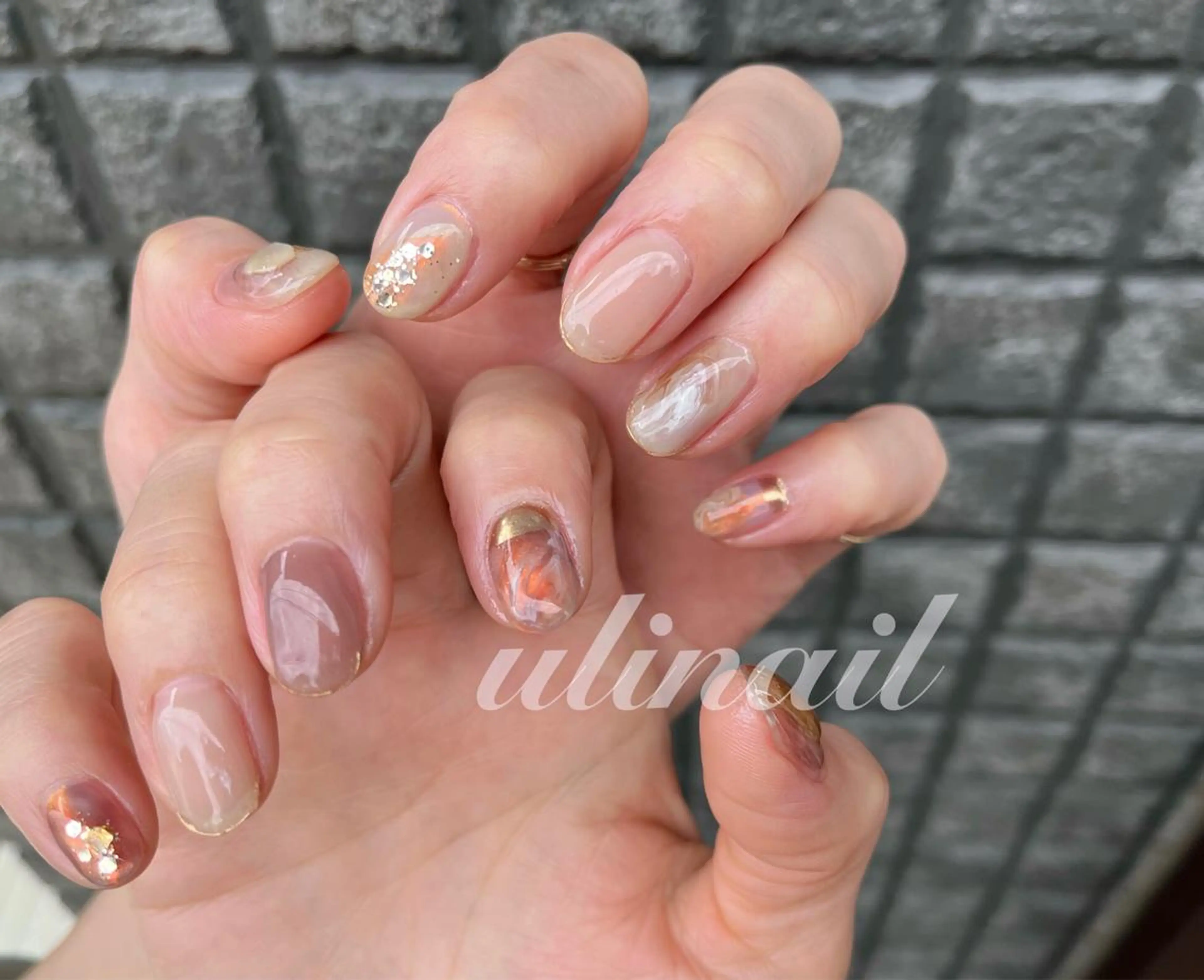 ネイル ハンドネイル ulinail （ウリネイル）のネイルデザイン