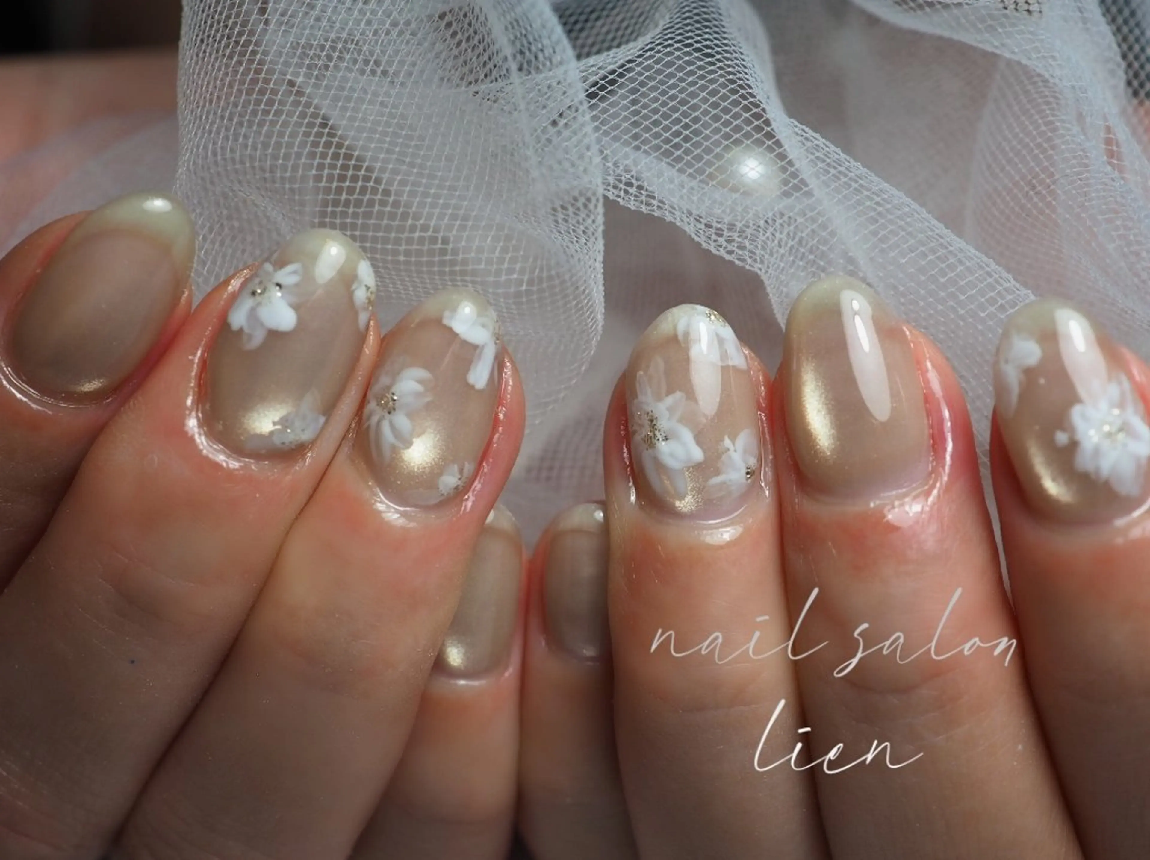 ネイル ハンドネイル プライベートサロン lienのネイルデザイン