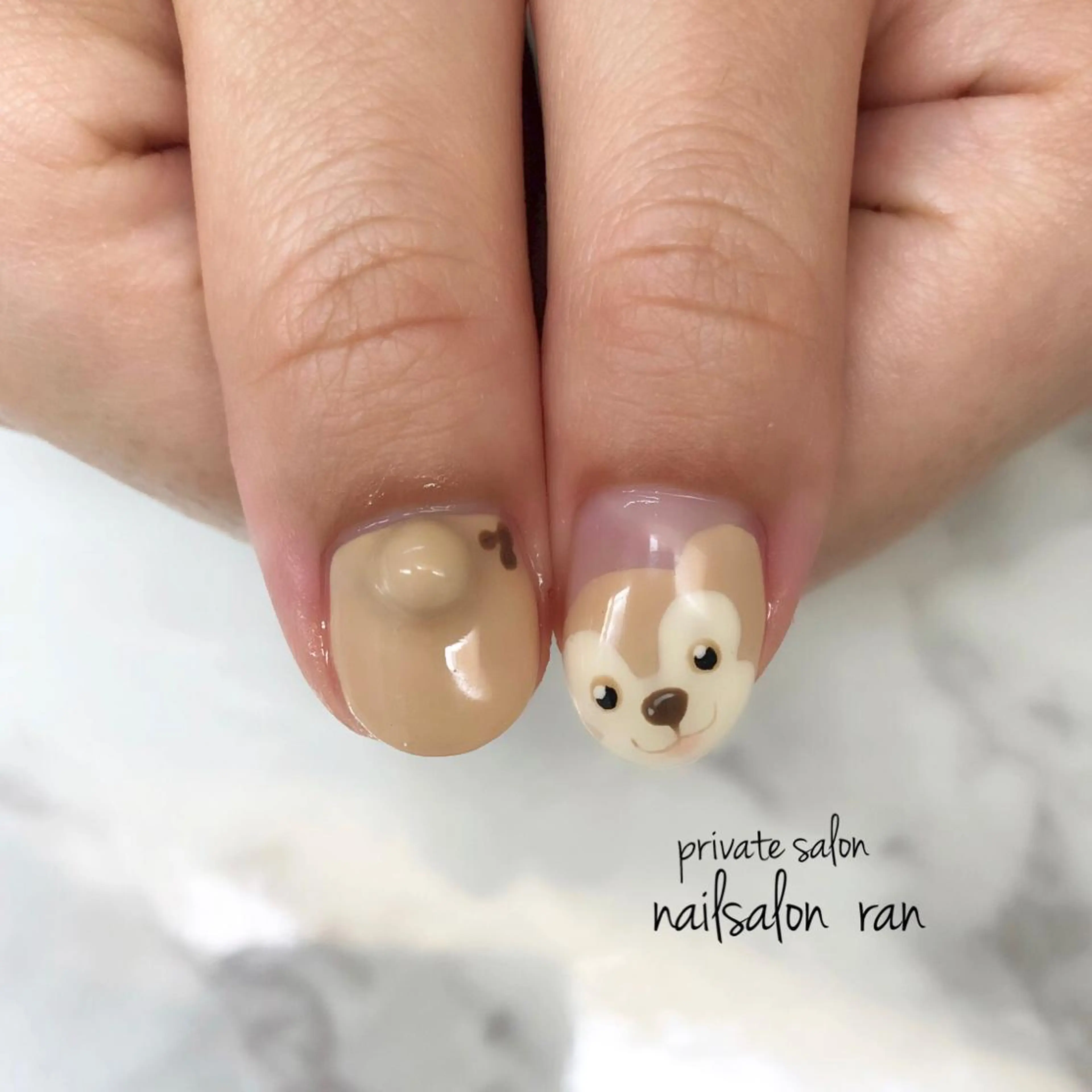 ネイル 持ち込み nailsalon ranのネイルデザイン