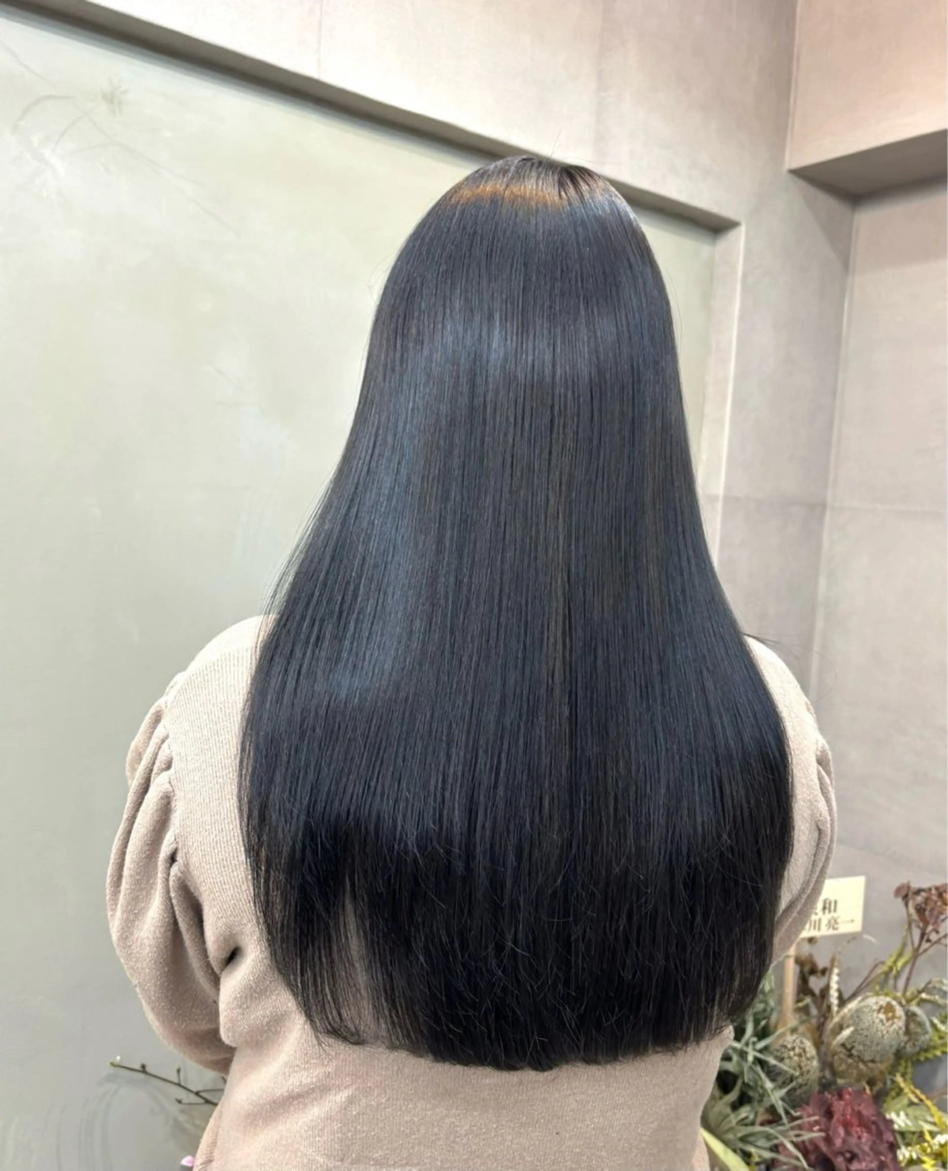 🎀カット＋イルミナカラー＋最高峰トリートメントアルカリ酸熱トリートメント🎀の写真