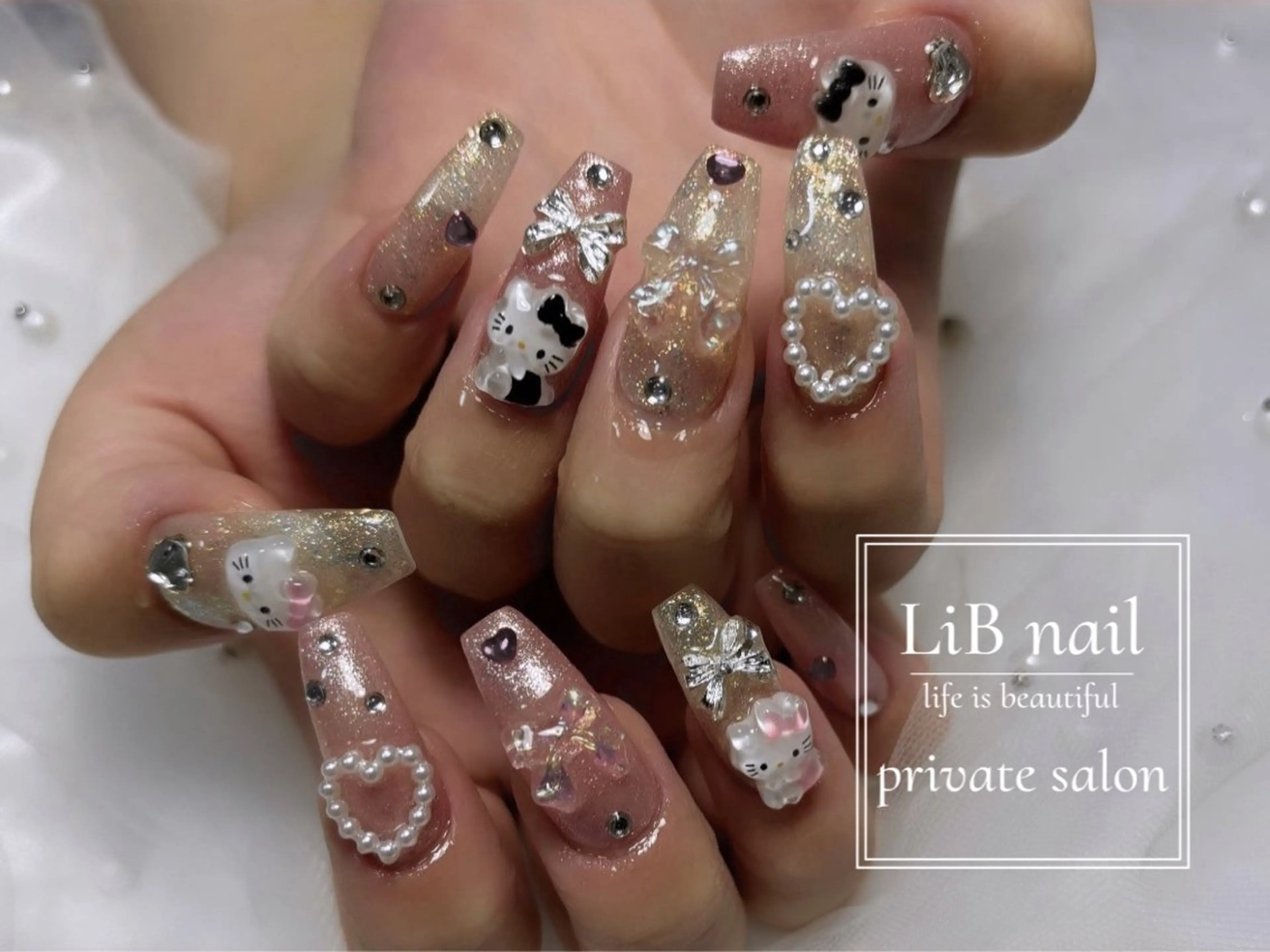 ネイル ハンドネイル LiB nailのネイルデザイン
