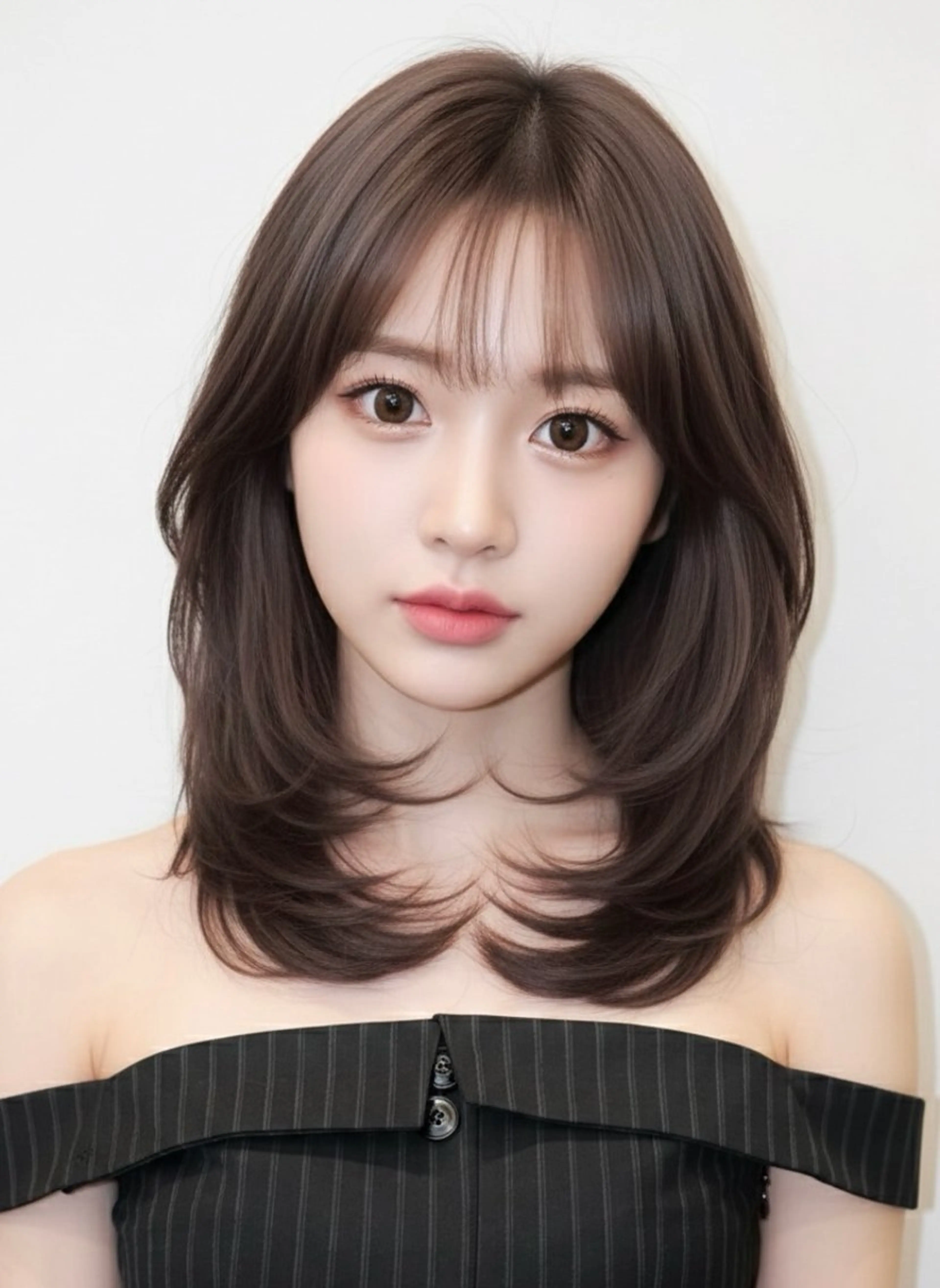 ミディアム カット belle   表参道　terrace所属・抜きっぱなしブロンド /ハイトーン/カナタのヘアスタイル