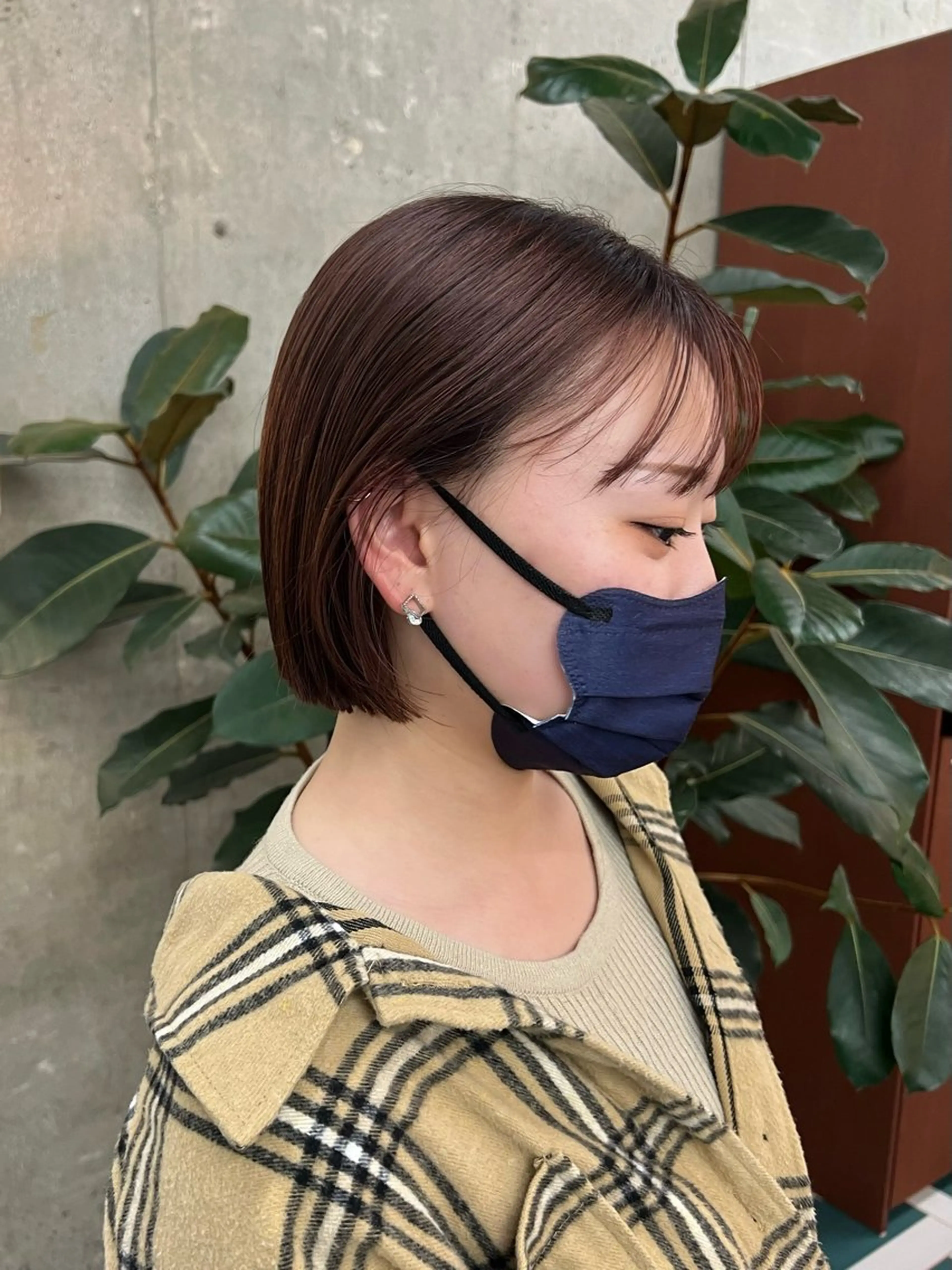 ショート カラー ボブ カット AYAKA/名古屋/ 栄/ボブ/透明カラーのヘアスタイル