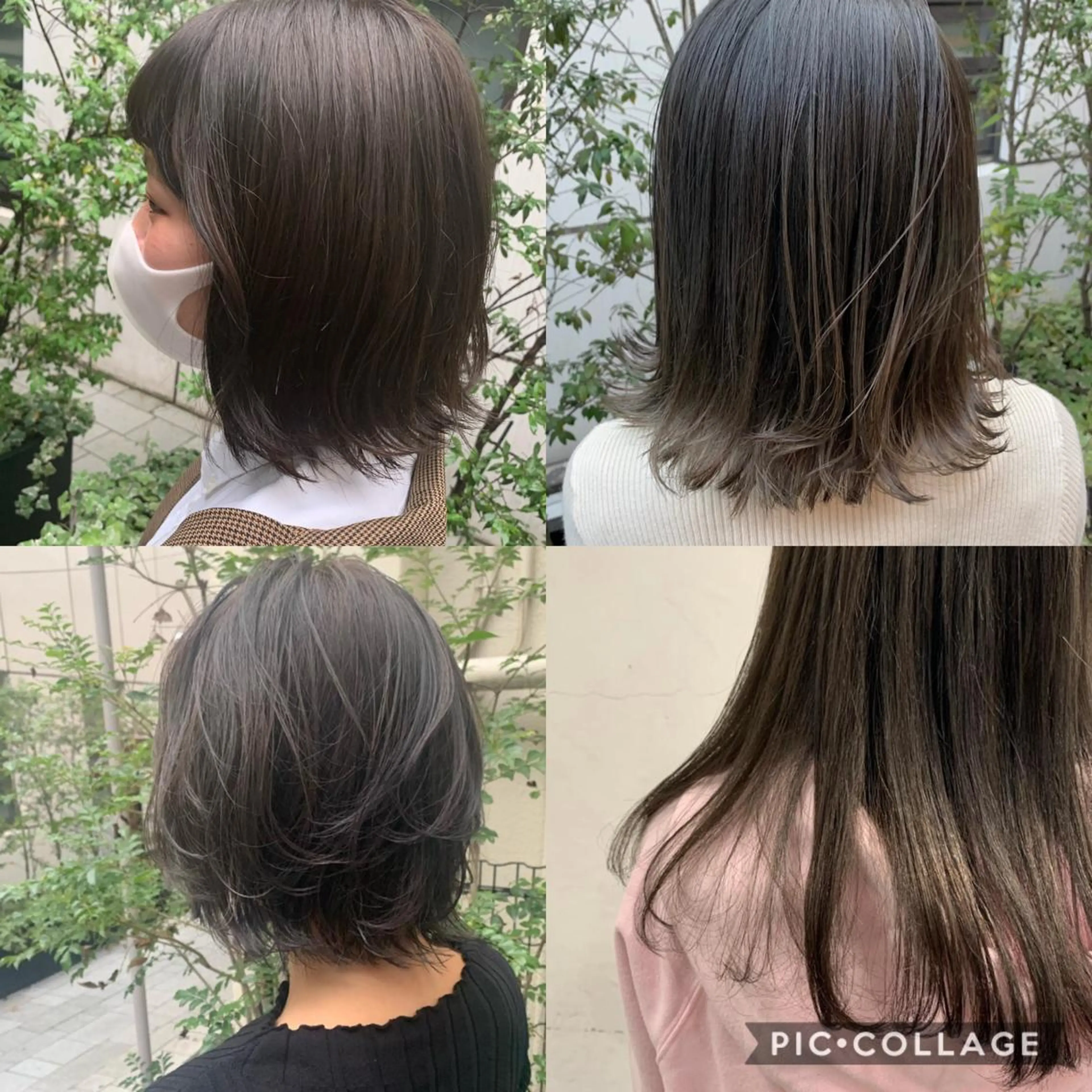 ミディアム カラー 透明感カラー ヘアカラー トリートメント レイヤーカット/艶髪 ✨💭KIRARIのヘアスタイル