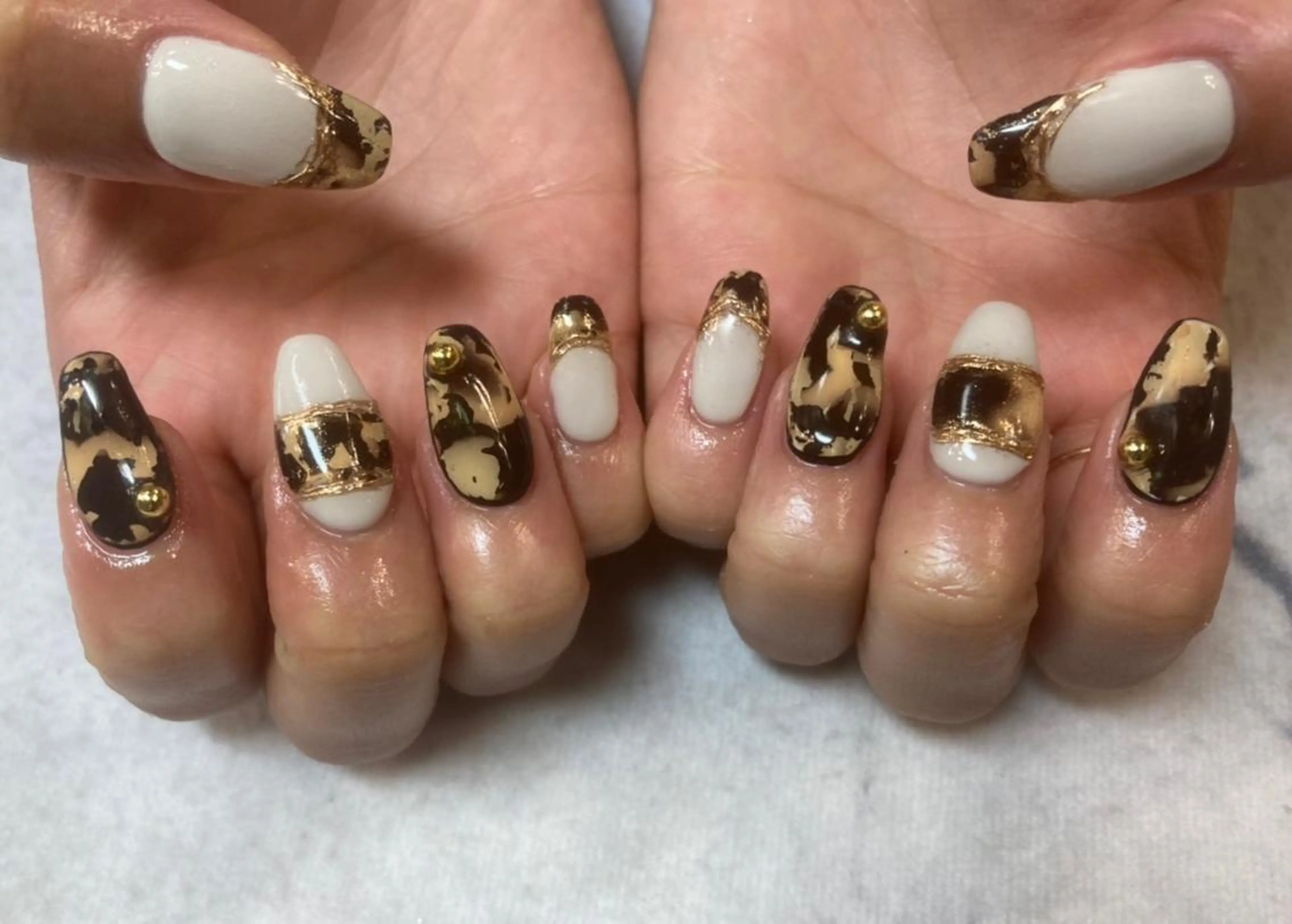 ネイル ネイルリボン 石田のネイルデザイン