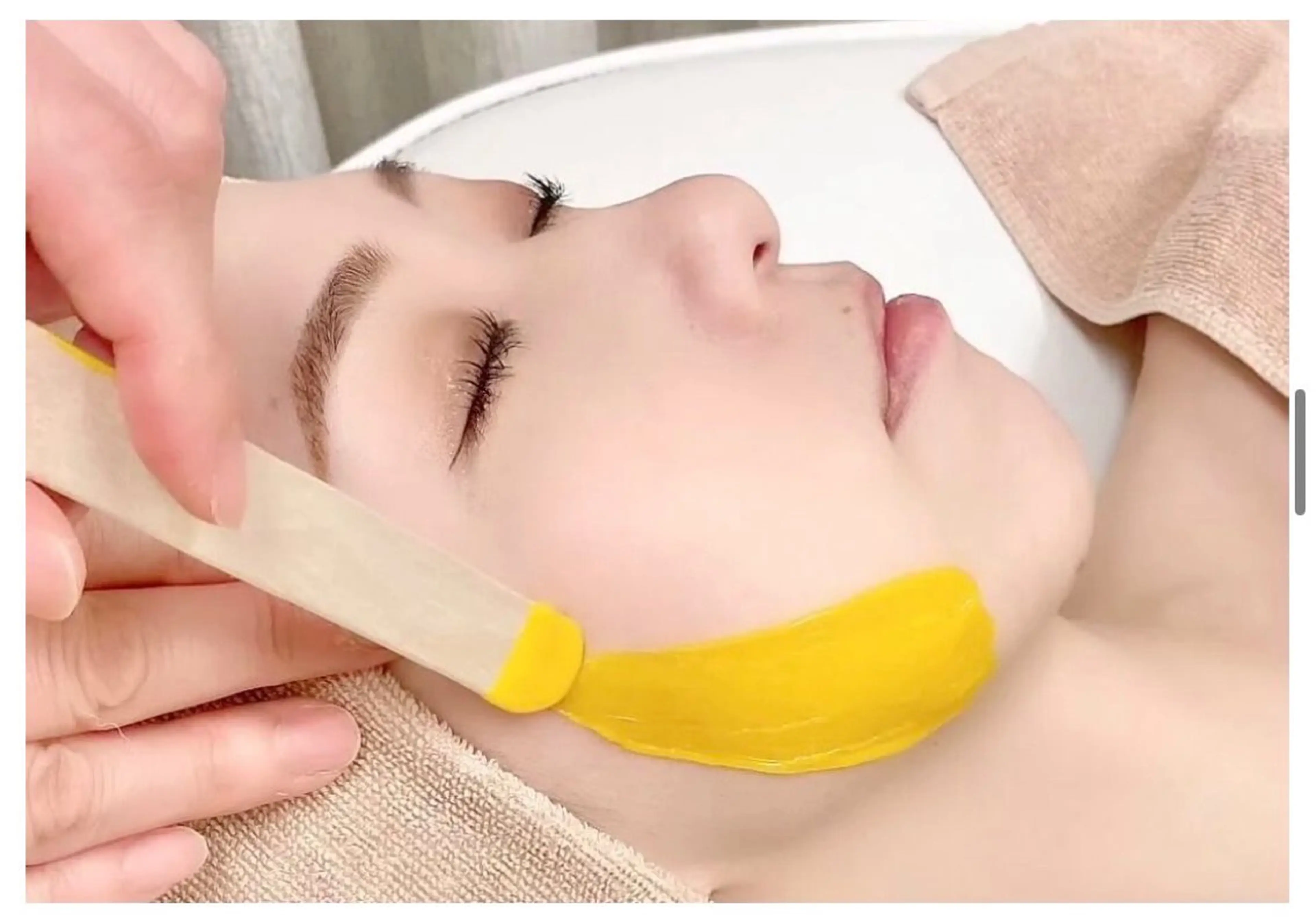 🌟〔艶々の卵肌へ〕　　　　　　　　　　　　　　　　　　　フェイシャル専用スーパーフードWax＋パック付きの写真