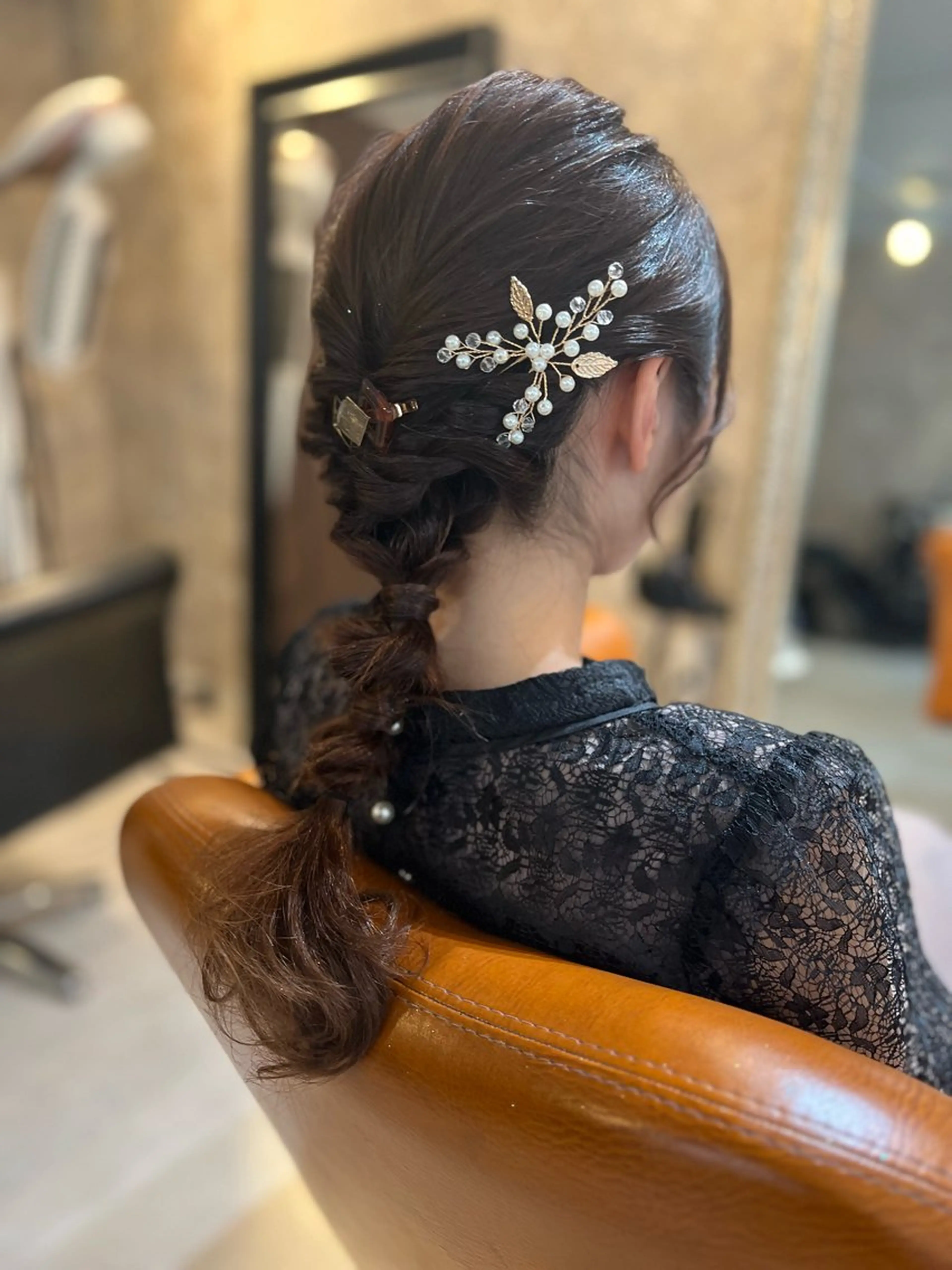 セミロング ヘアセット Wakita Masakiのヘアスタイル