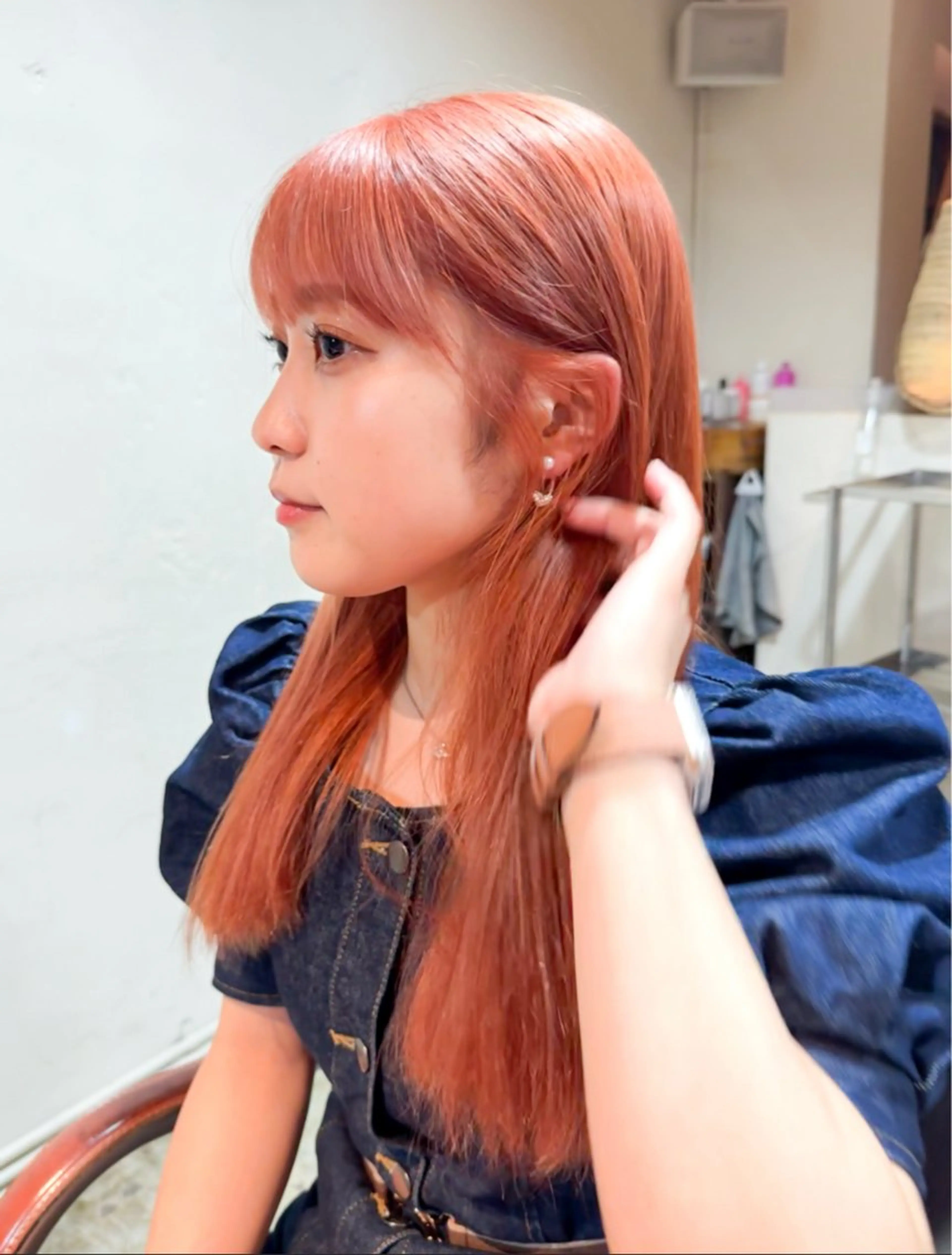 ✨cut ＋ color＋treatment（4step）✨の写真