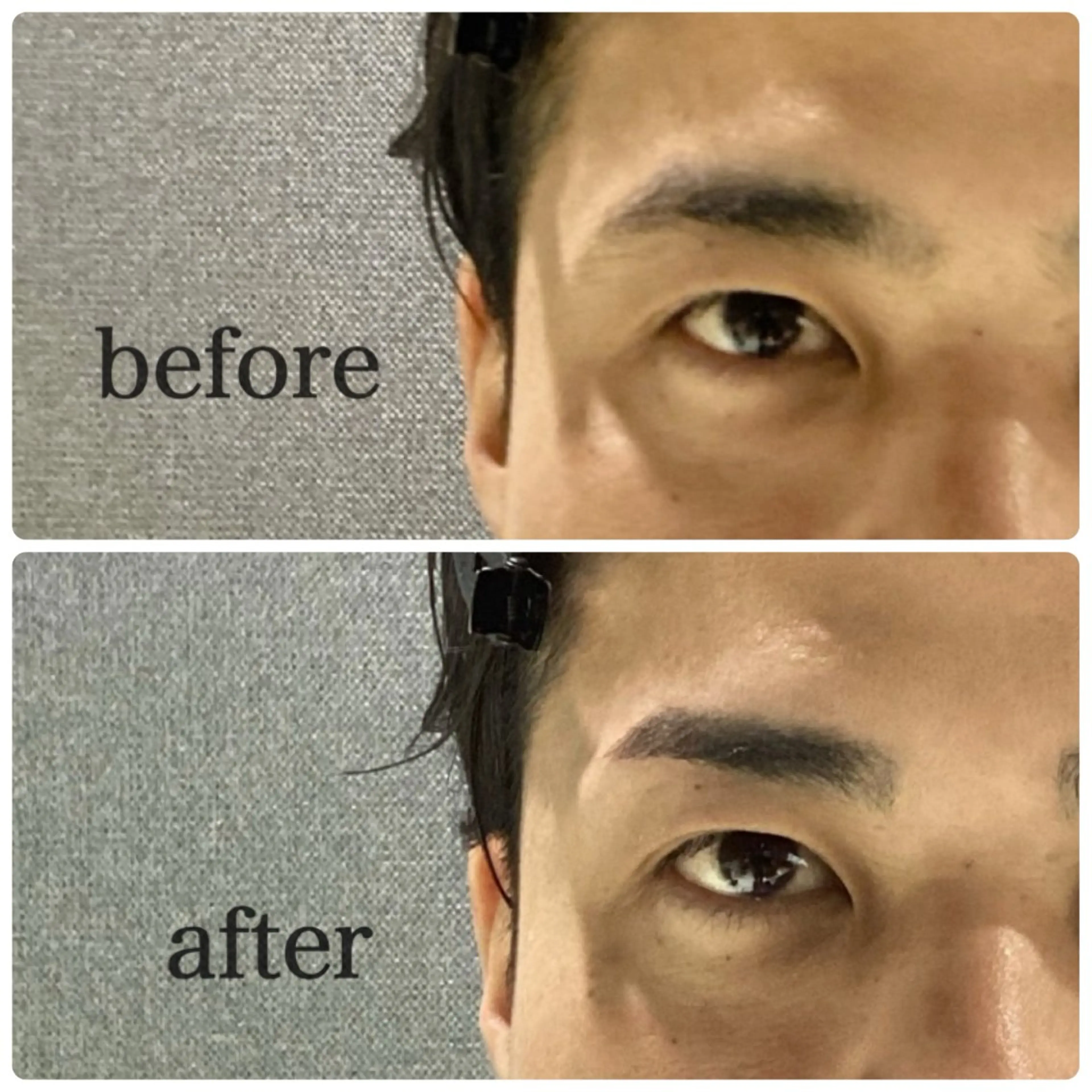 アイブロウ メンズ専用アイブロウサロンCREA所属・Fukunaga emiの眉毛・アイブロウイメージ