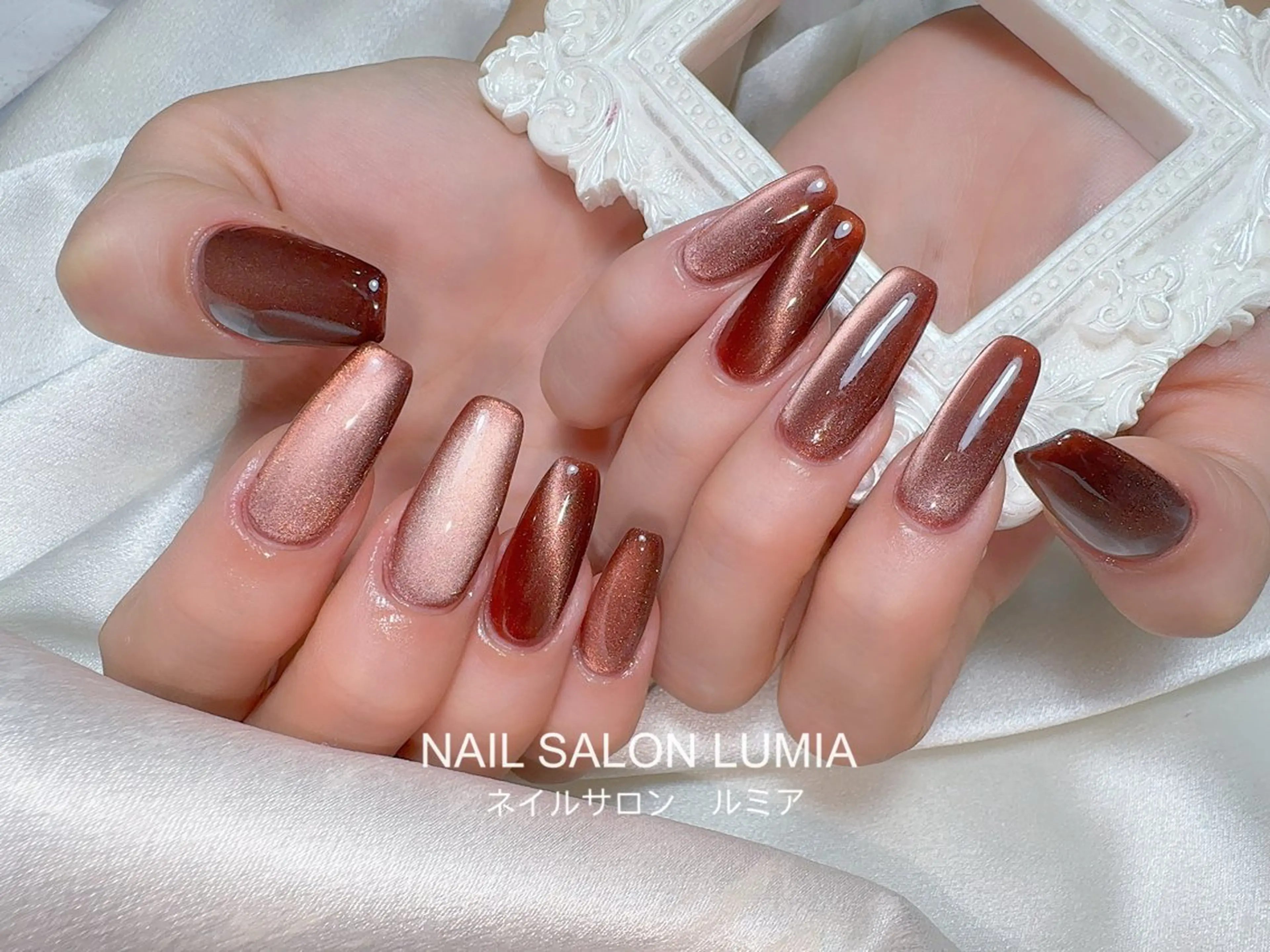 ネイル ハンドネイル ネイルサロン ルミア Lumia 店長のネイルデザイン