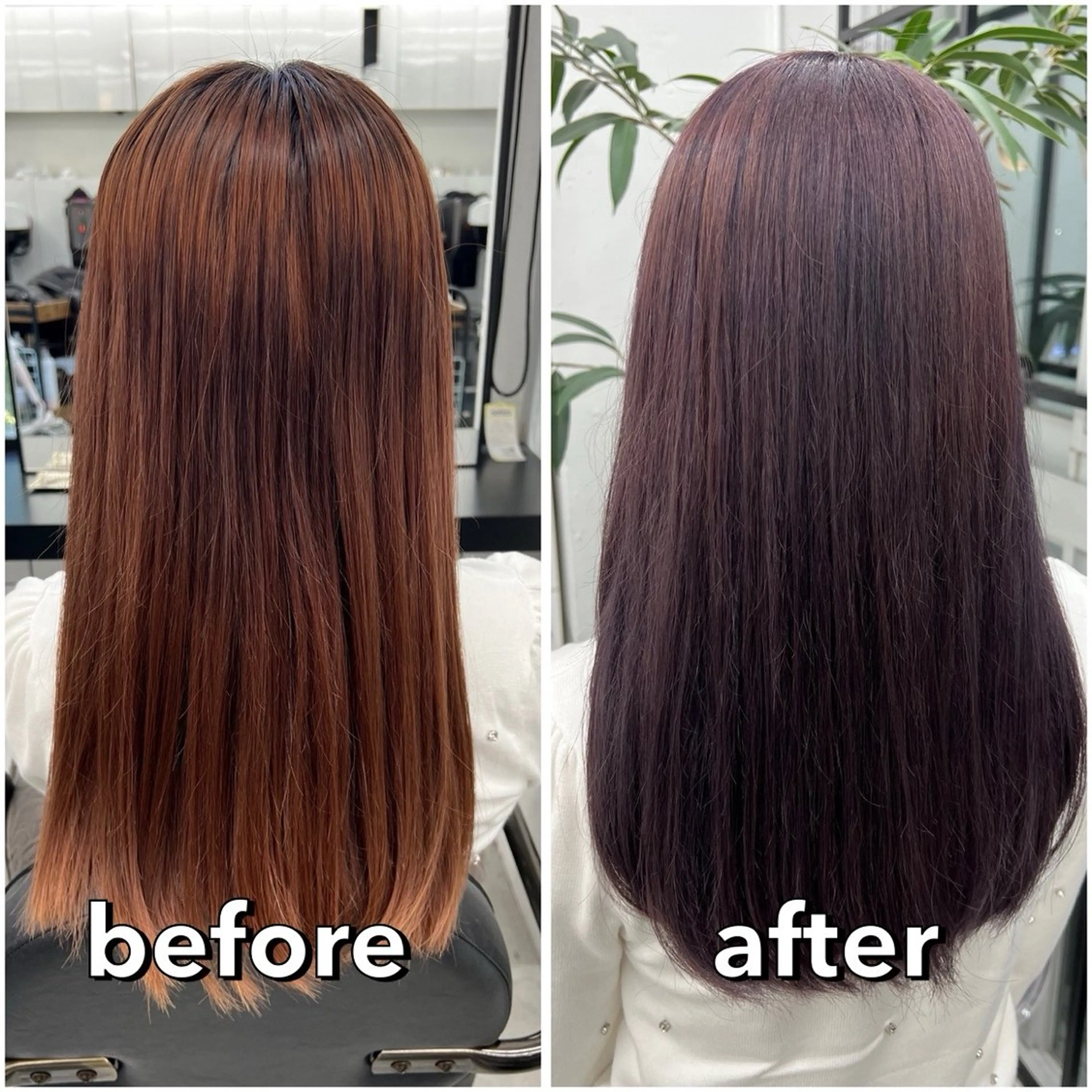 ロング カラー ブラウンカラー 透明感カラー ラベンダーカラー ヘアカラー あすか JILLSTUDIOのヘアスタイル