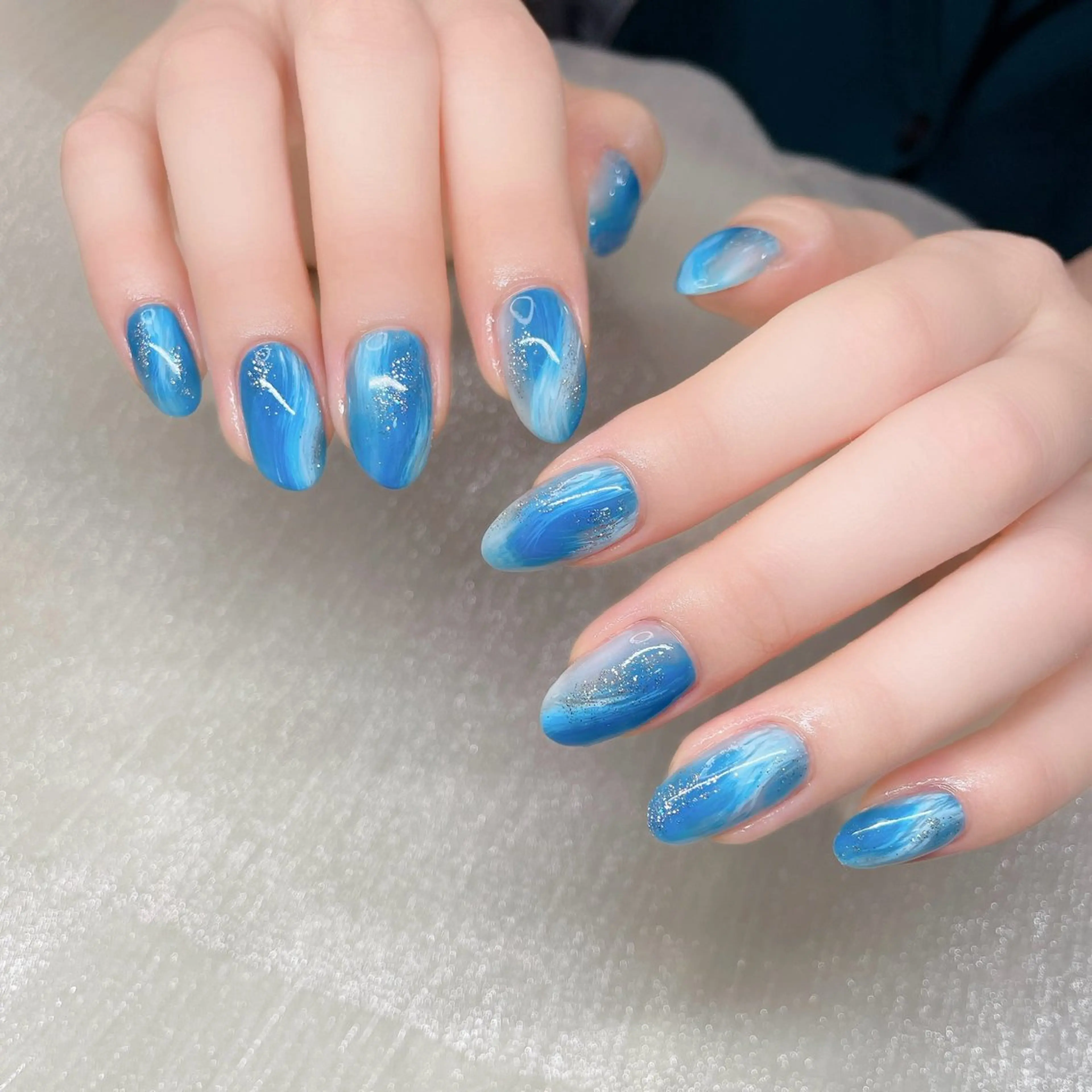 ネイル 長さ出し ハンドネイル Nailist SUZU所属・Nailist suzuのネイルデザイン