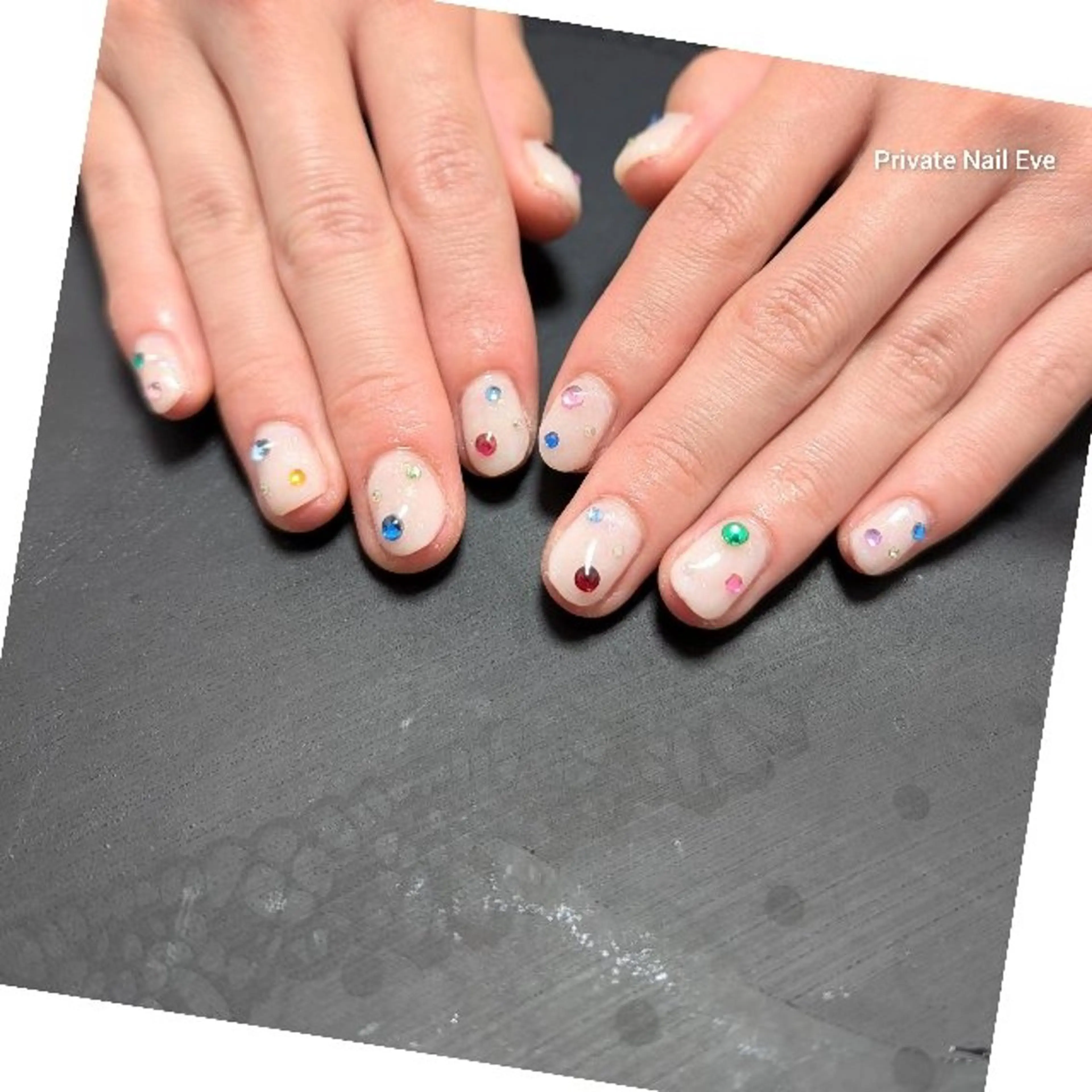 ネイル ワンカラーネイル ハンドネイル ネイル junkoのネイルデザイン