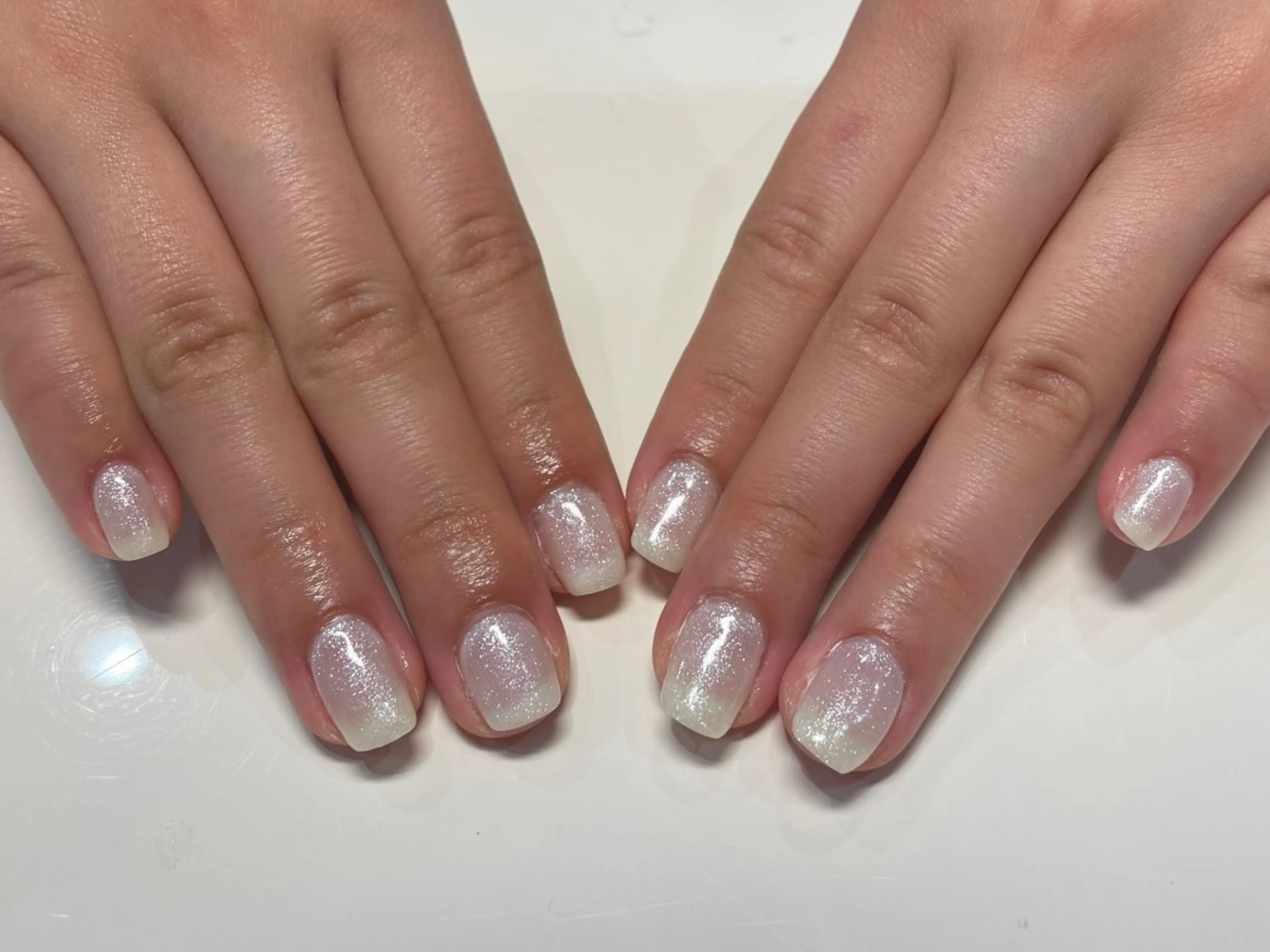 ネイル ラメ(グリッター) ハンドネイル Tomii Miyuのネイルデザイン