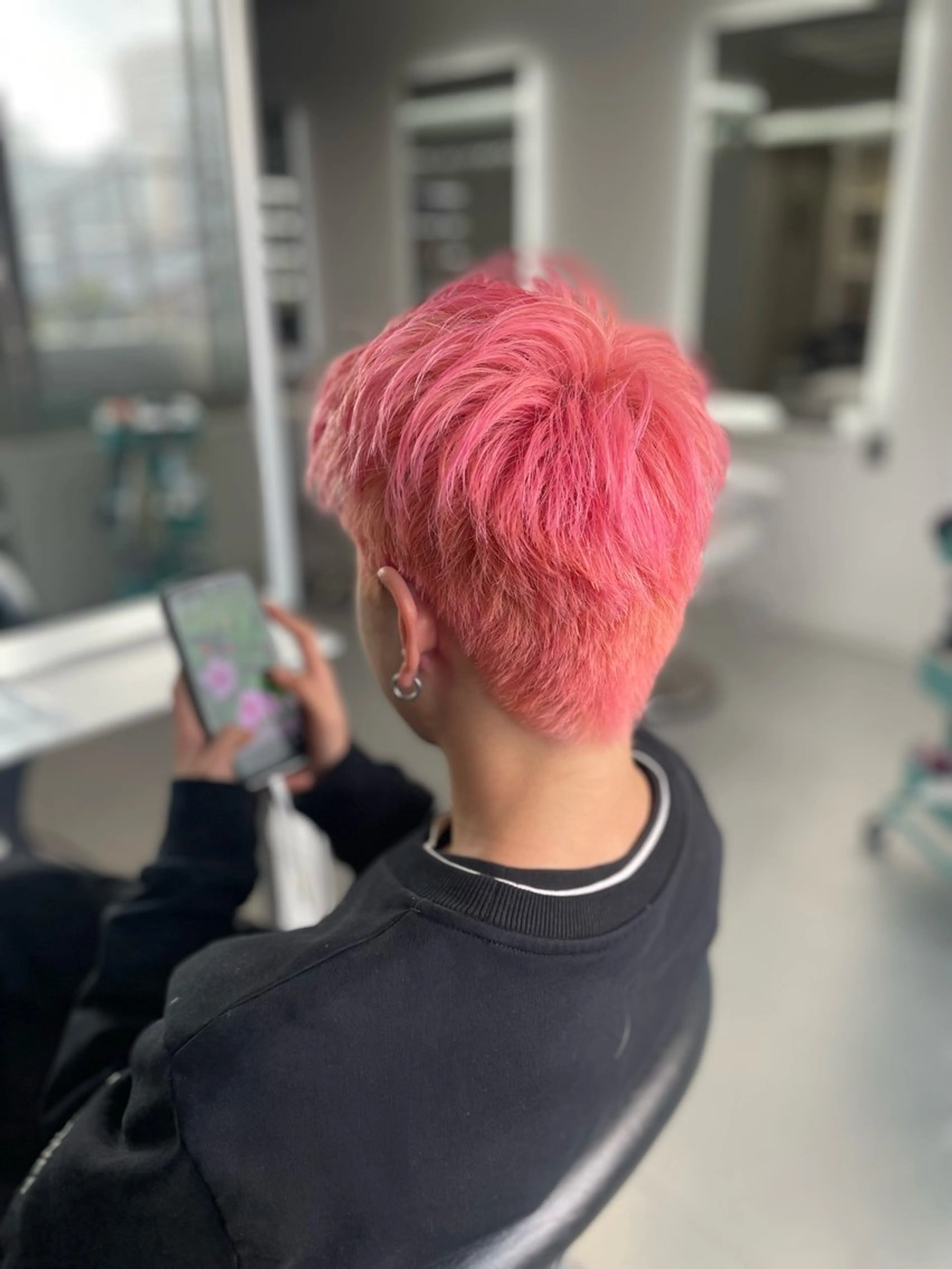 カラー 野崎 孝章のヘアスタイル