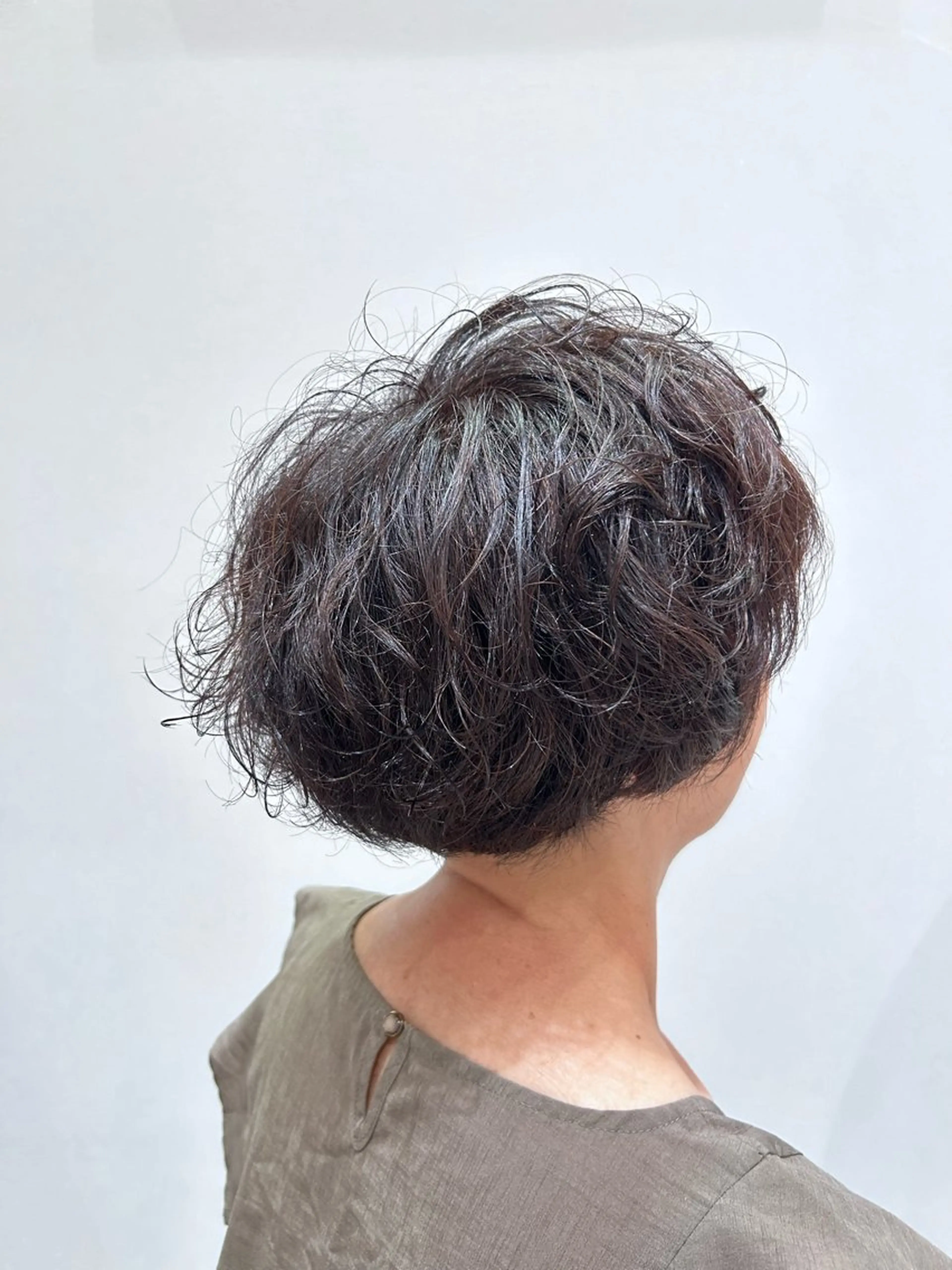 ショート カラー パーマ hair.spa mash＆mash AVEDA所属・松尾 みずきのヘアスタイル