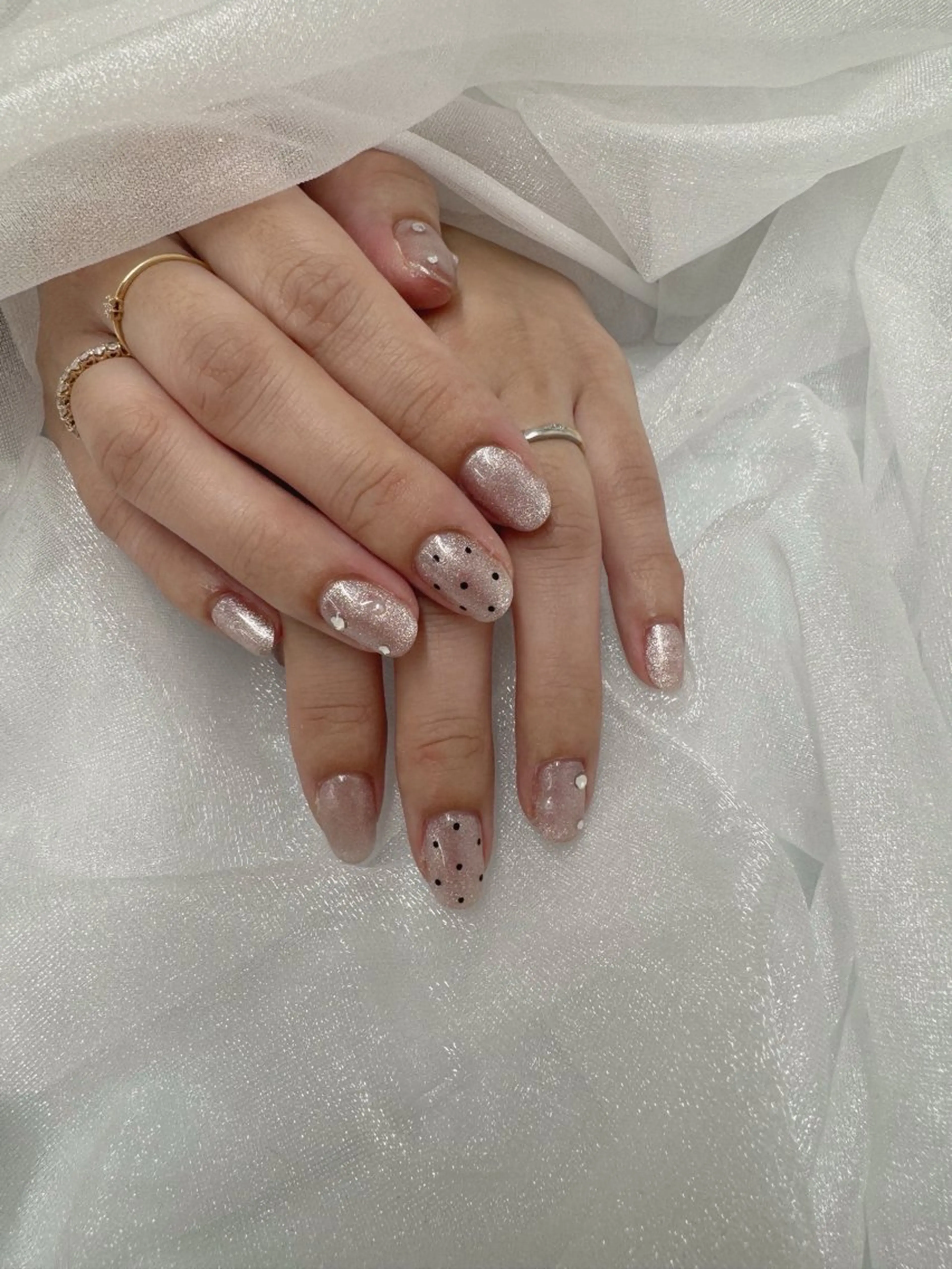 【マグネットネイル★/オフなし】店舗限定デザインから選べるの写真